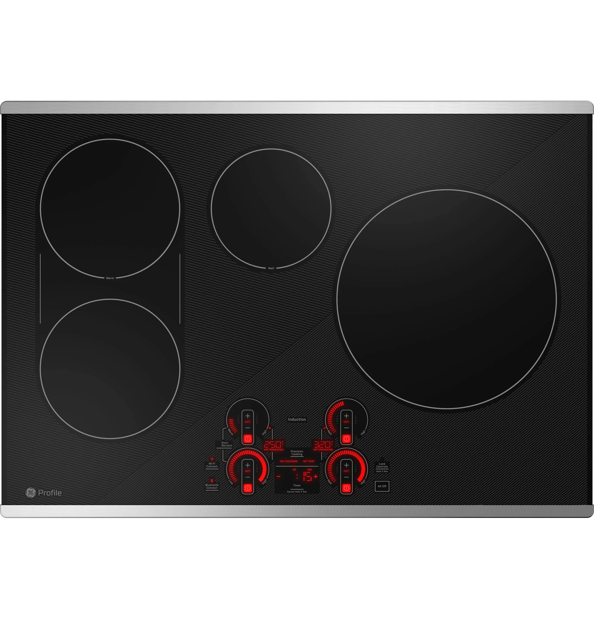 PHP9030STSS GE Profile™ ENERGY STAR® 30" Built-In Touch Control Induction Cooktop - Image 2