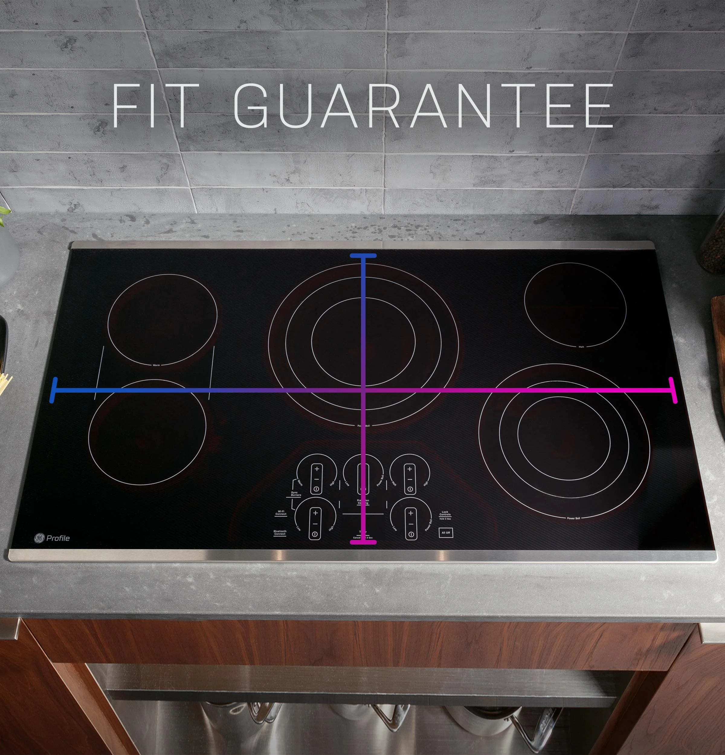 PHP9036DTBB GE Profile™ ENERGY STAR® 36" Built-In Touch Control Induction Cooktop - Image 28