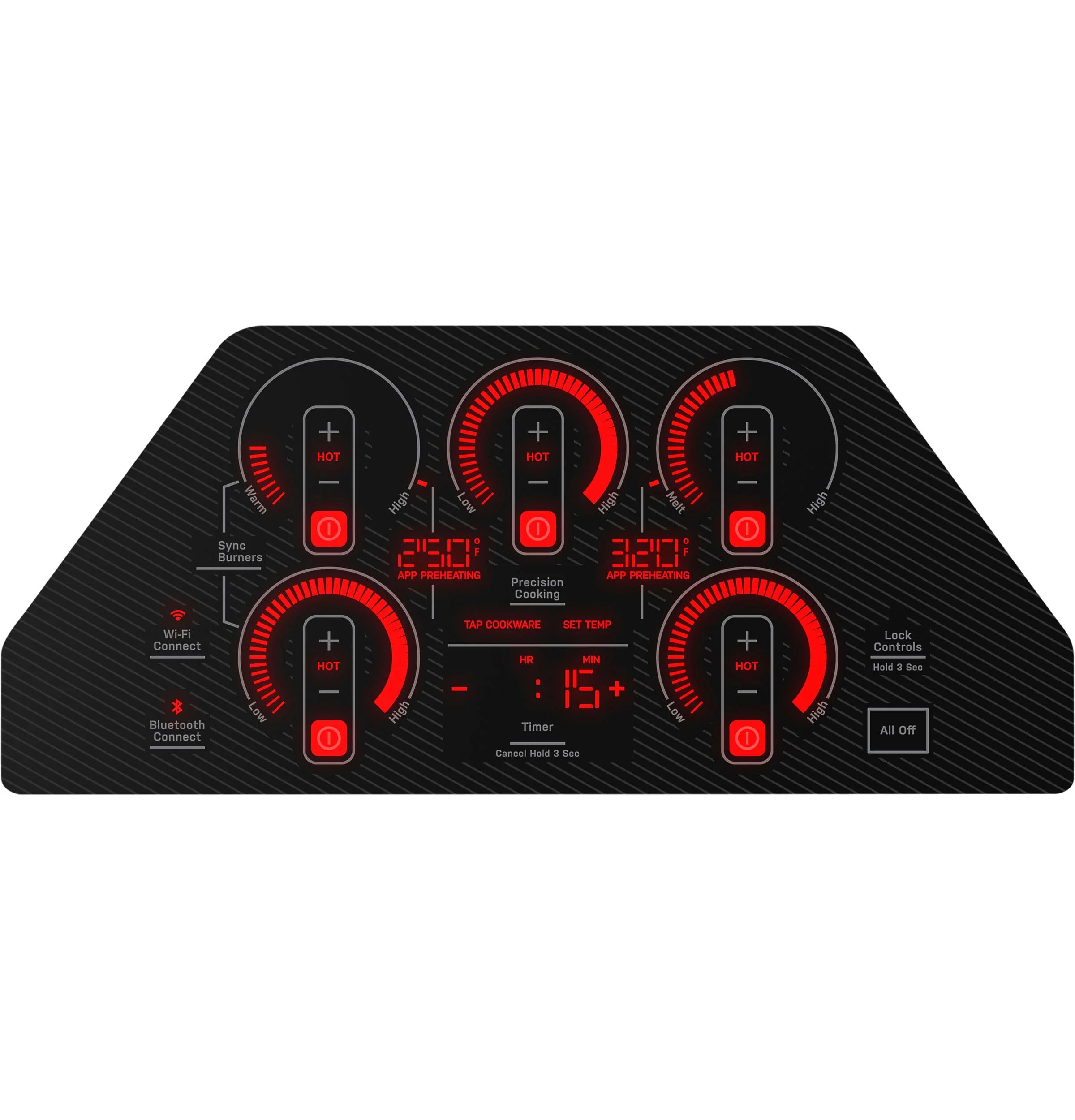 PHP9036DTBB GE Profile™ ENERGY STAR® 36" Built-In Touch Control Induction Cooktop - Image 34