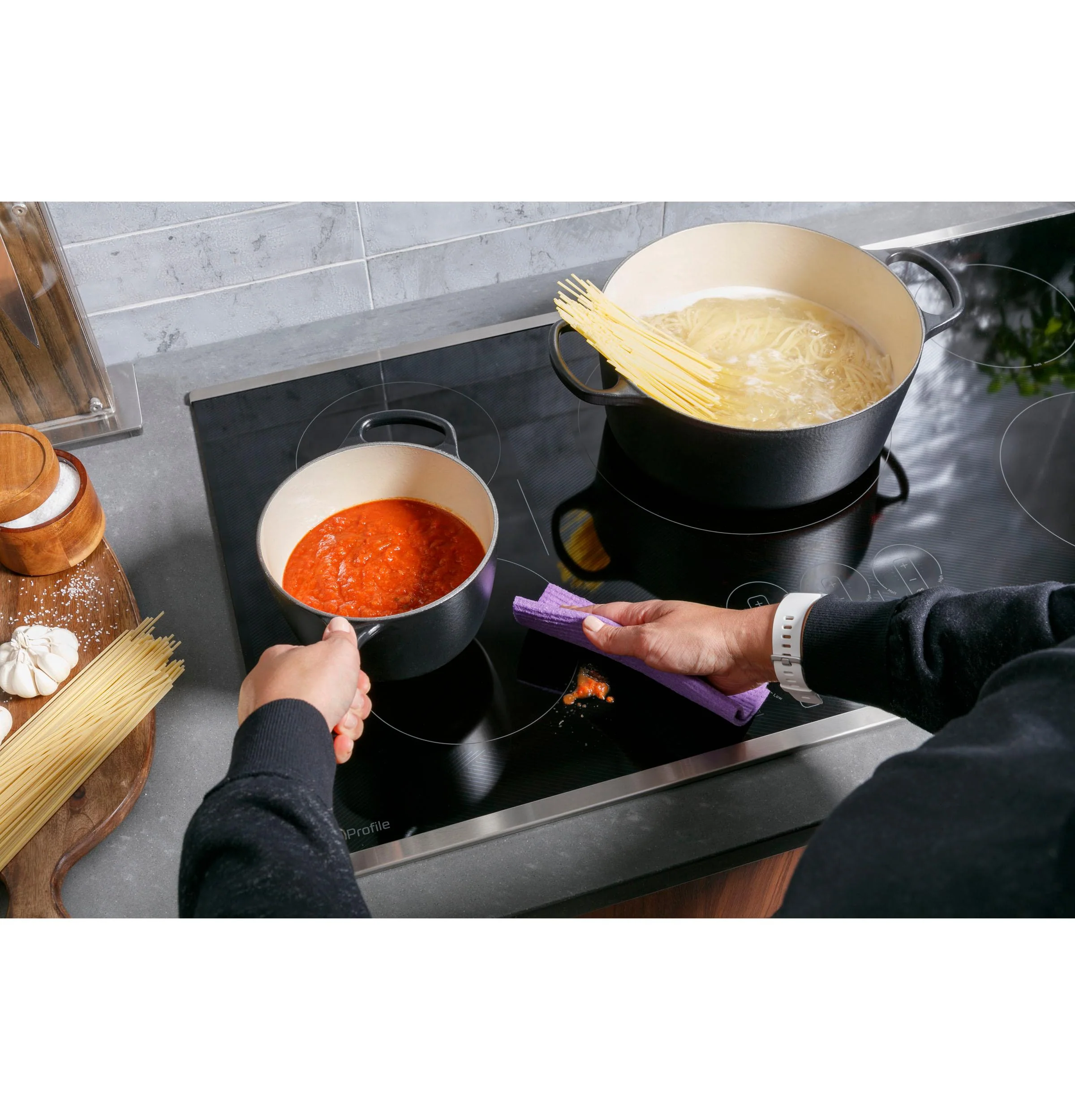 PHP9036DTBB GE Profile™ ENERGY STAR® 36" Built-In Touch Control Induction Cooktop - Image 43