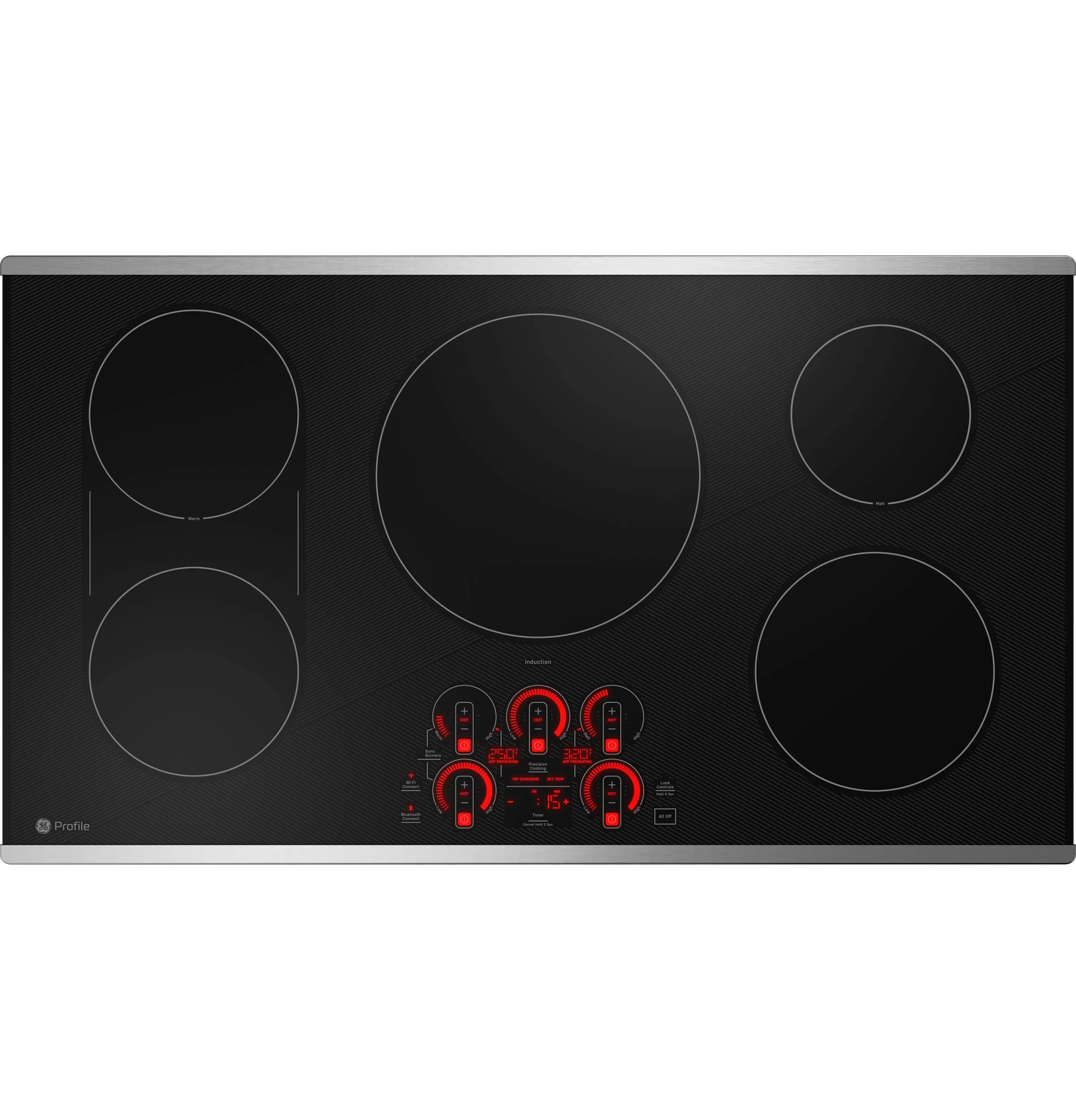 PHP9036STSS GE Profile™ ENERGY STAR® 36" Built-In Touch Control Induction Cooktop - Image 2