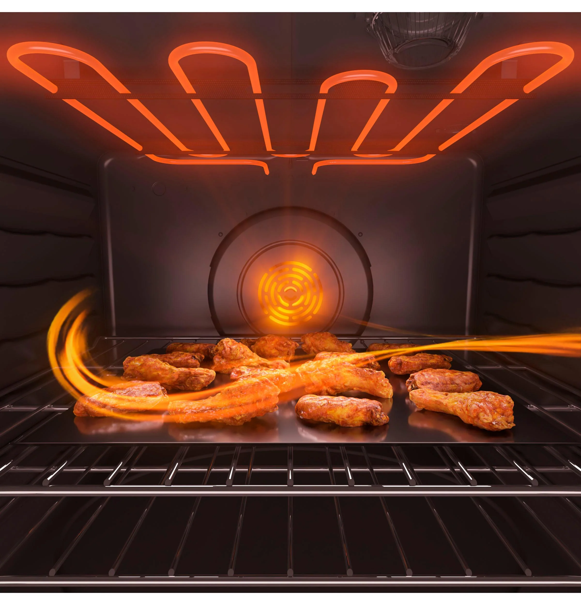 PHS93EYPFS GE Profile™ ENERGY STAR® 30" Smart Slide-In Fingerprint Resistant Front-Control Induction and Convection Range with No Preheat Air Fry - Image 16