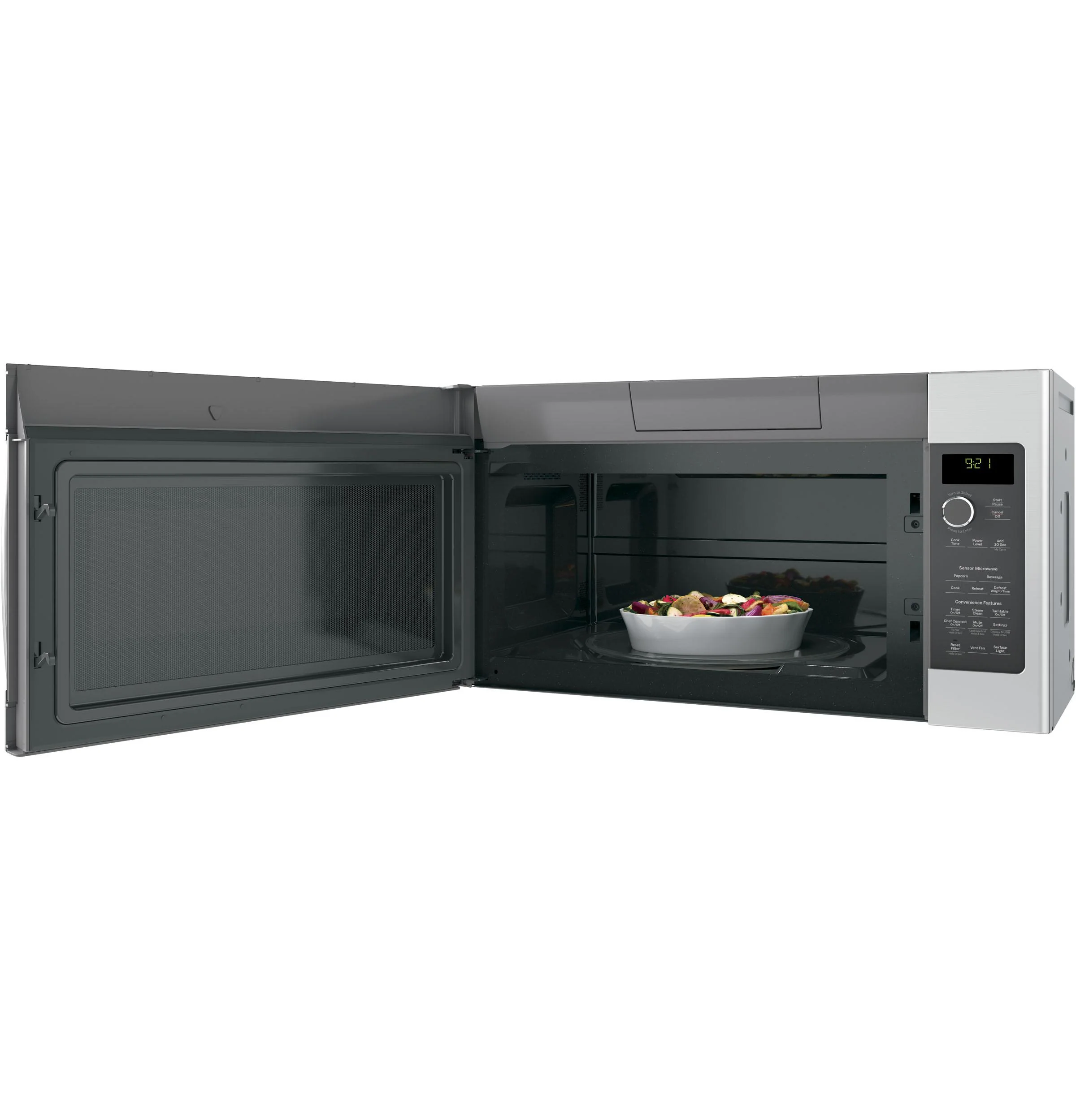 GE Profile™ 2.1 Cu. Ft. Over-the-Range Sensor Microwave Oven - Image 6