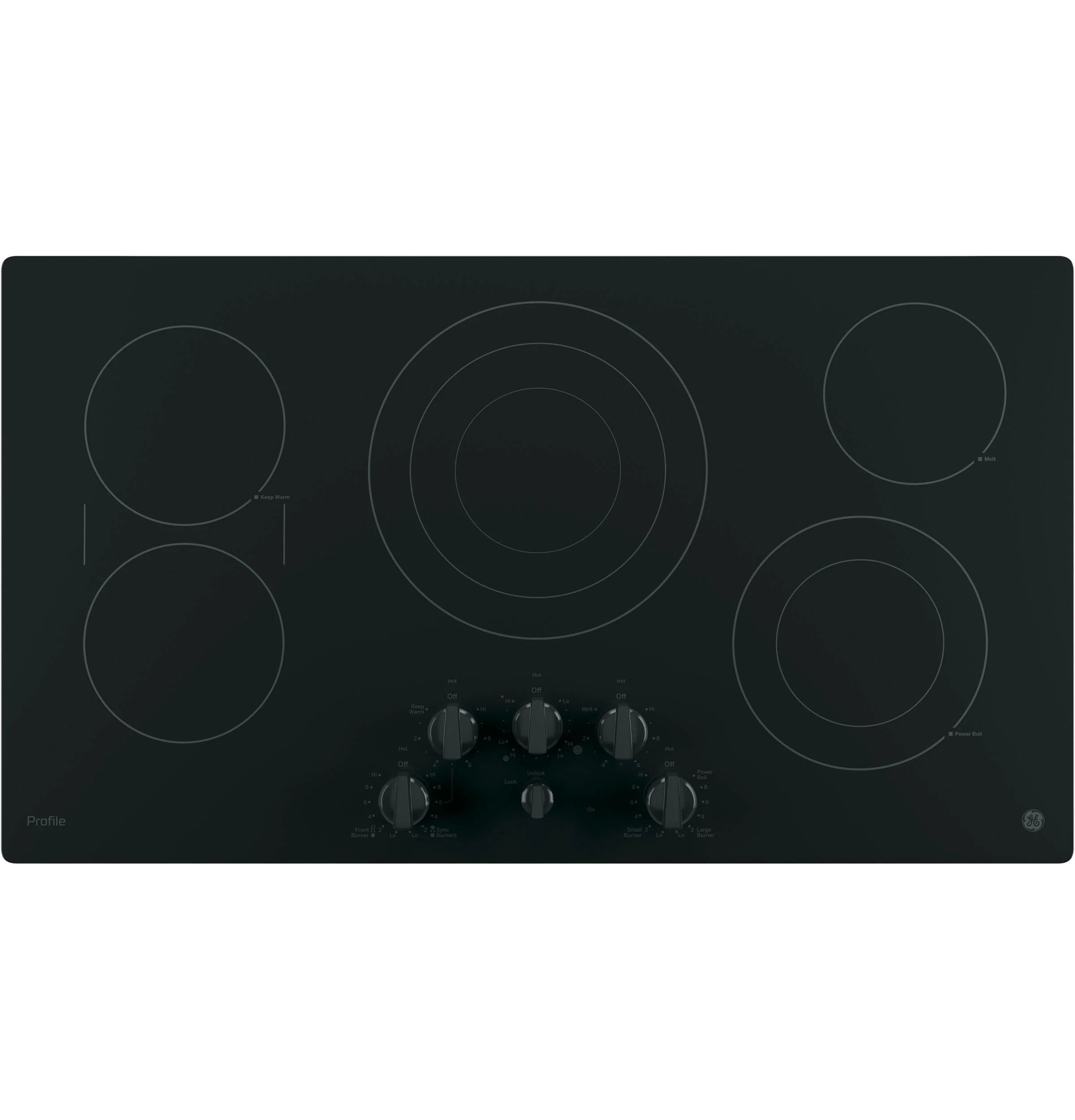 GE Profile™ 36" Built-In Knob Control Cooktop - Image 11