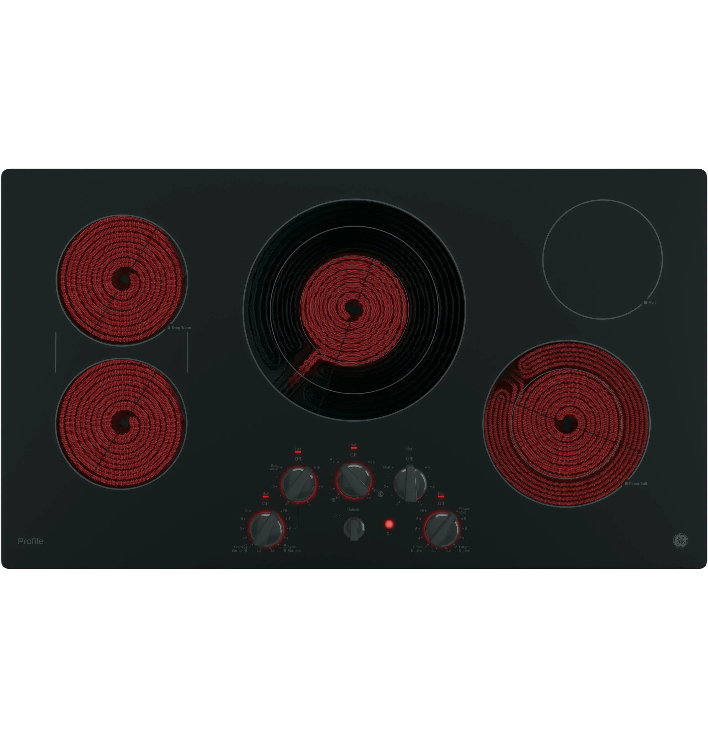 GE Profile™ 36" Built-In Knob Control Cooktop - Image 13