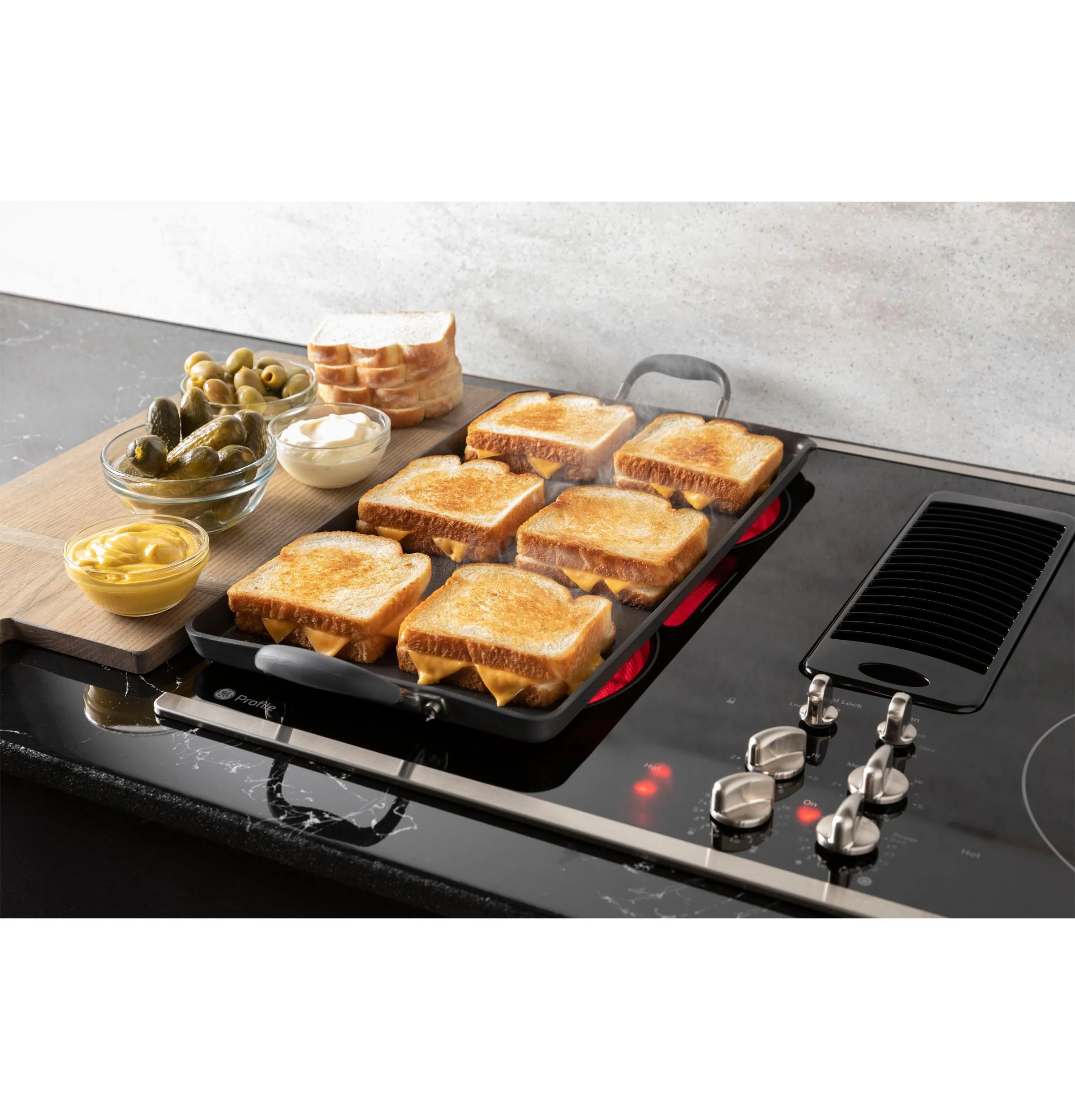 PP9830SRSS GE Profile™ 30" Downdraft Electric Cooktop - Image 22