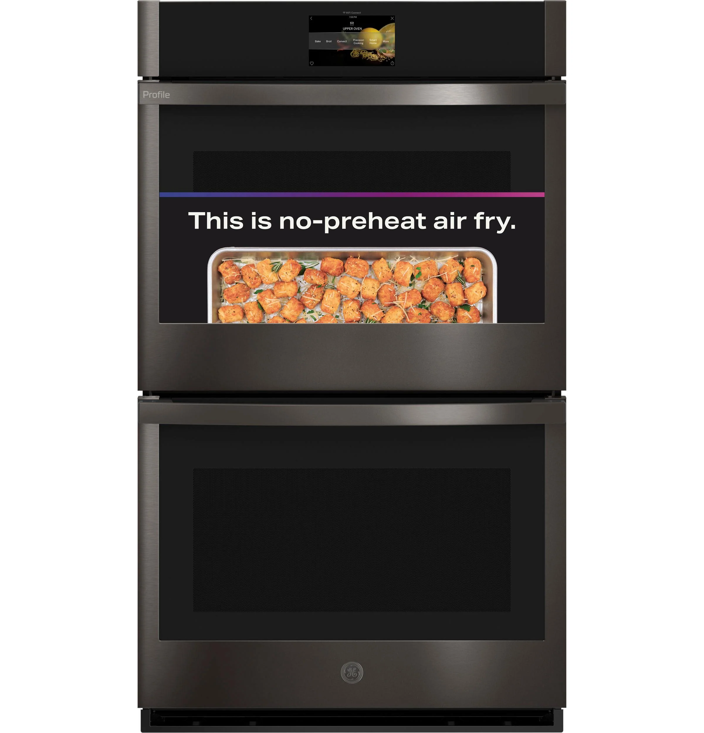 PTD7000BNTS GE Profile™ 30" Smart Built-In Convection Double Wall Oven with No Preheat Air Fry and Precision Cooking - Image 6