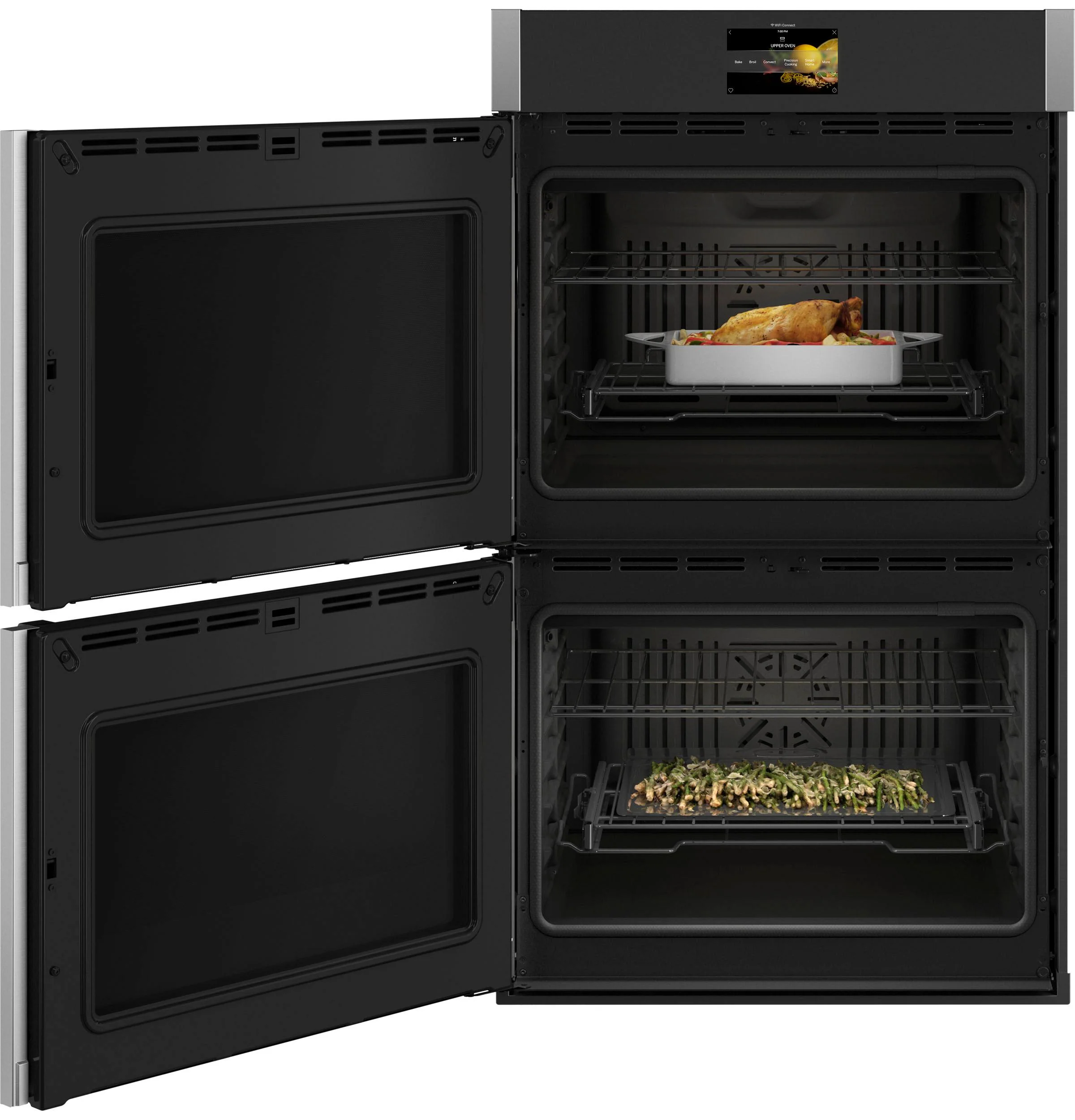 PTD700LSNSS GE Profile™ 30" Smart Built-In Convection Double Wall Oven with Left-Hand Side-Swing Doors - Image 3