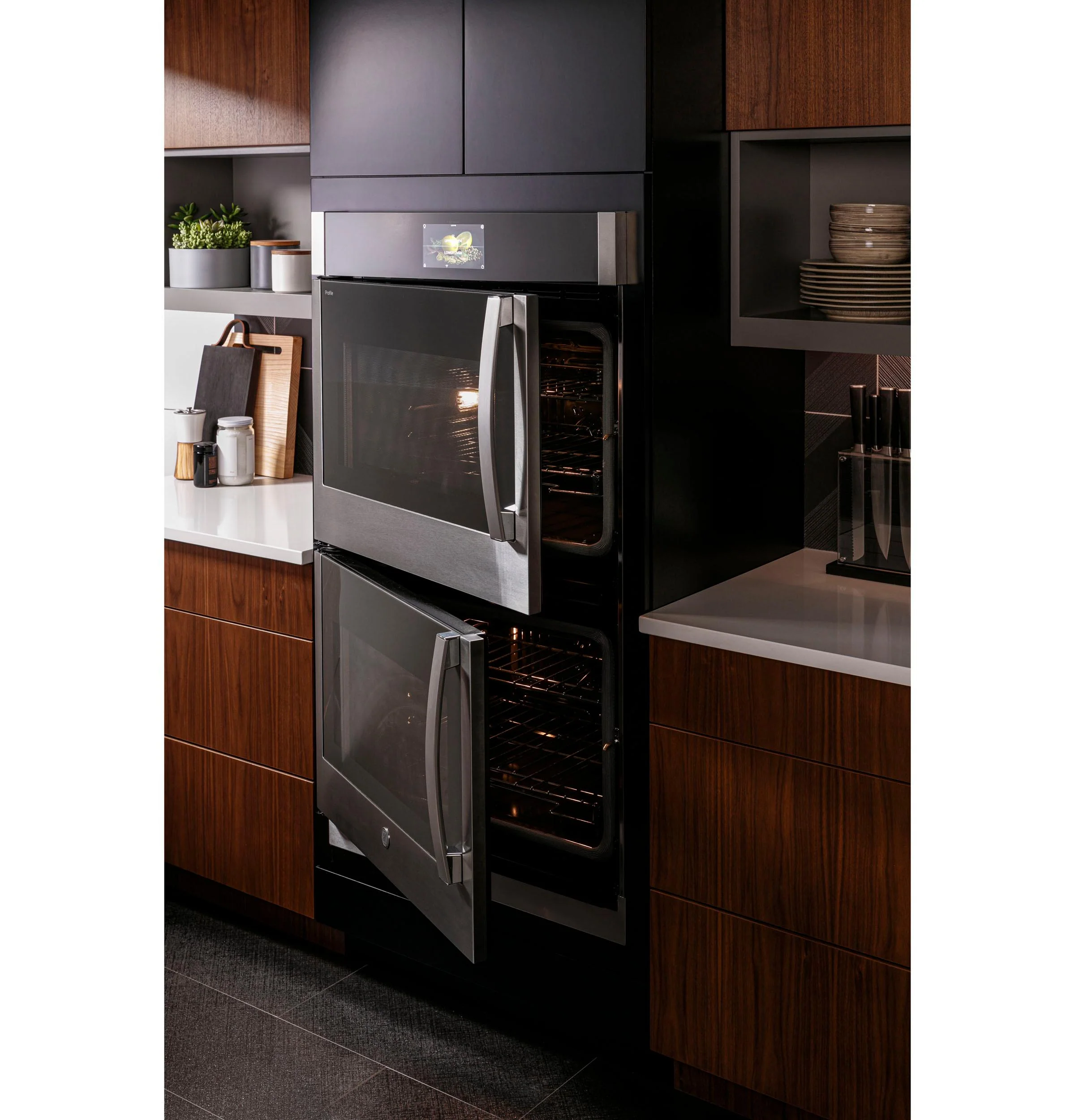 PTD700LSNSS GE Profile™ 30" Smart Built-In Convection Double Wall Oven with Left-Hand Side-Swing Doors - Image 8