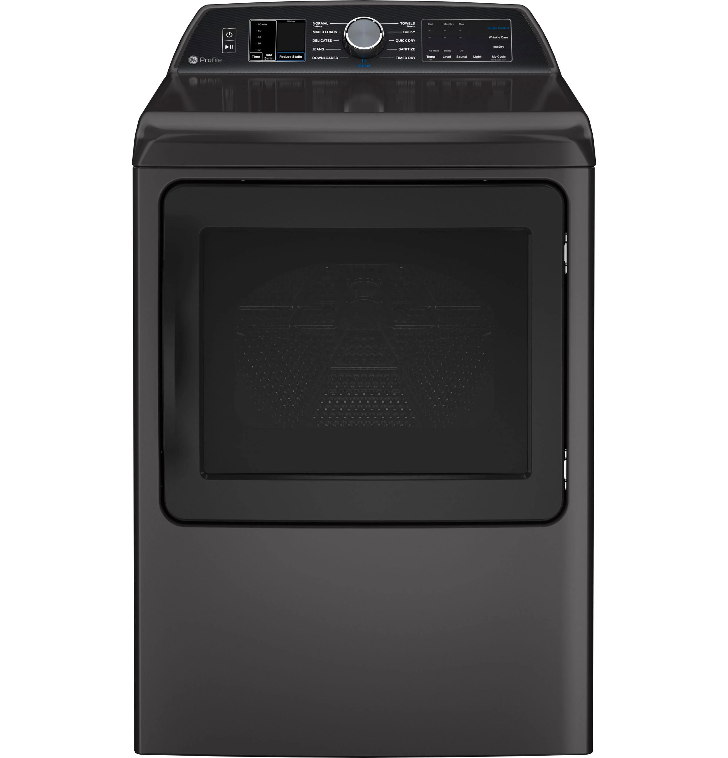 PTD70EBPTDG GE Profile™ ENERGY STAR® 7.4 cu. ft. Capacity Smart aluminized alloy drum Electric Dryer with Sanitize Cycle and Sensor Dry - Image 17