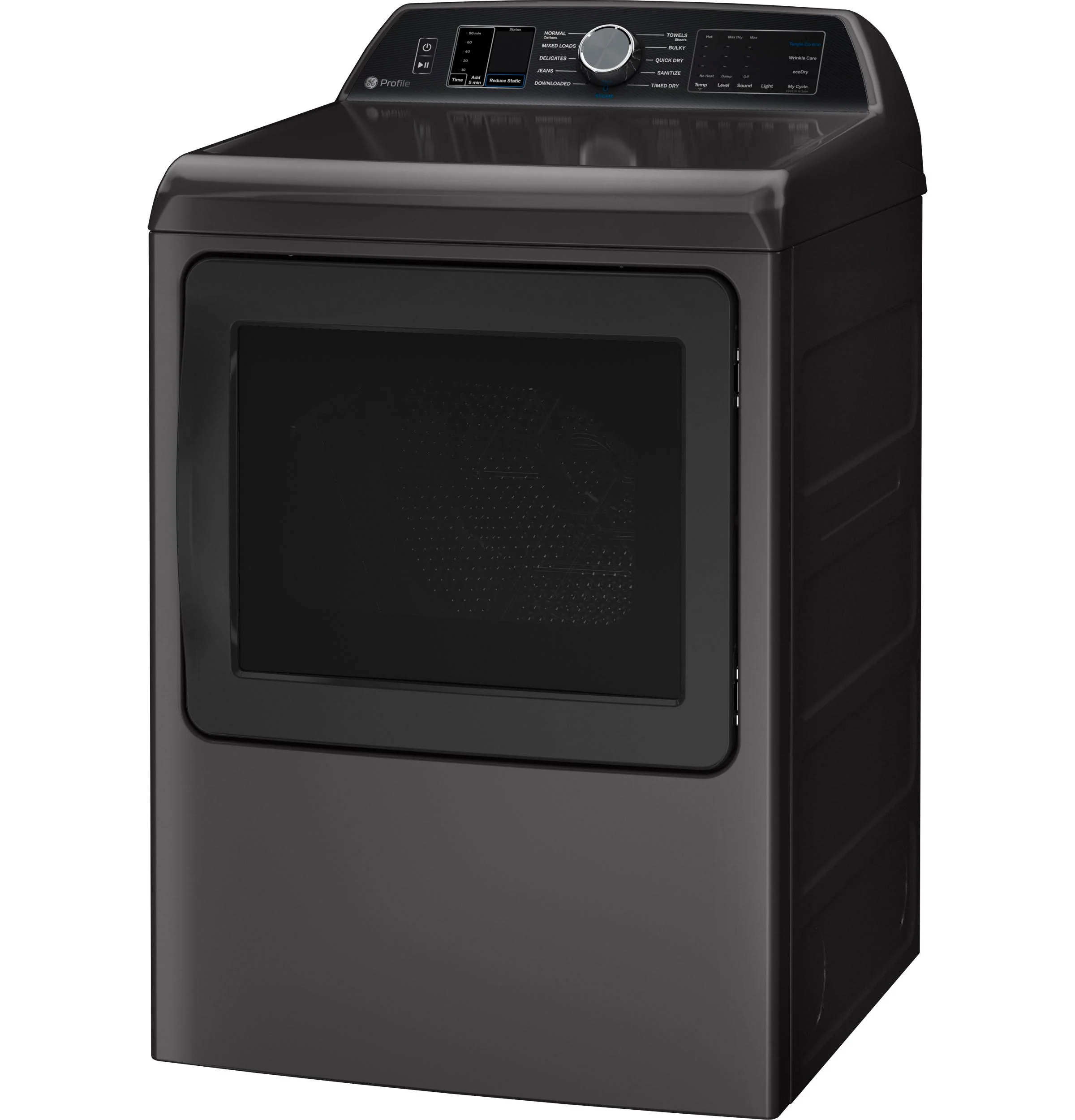 PTD70EBPTDG GE Profile™ ENERGY STAR® 7.4 cu. ft. Capacity Smart aluminized alloy drum Electric Dryer with Sanitize Cycle and Sensor Dry - Image 20