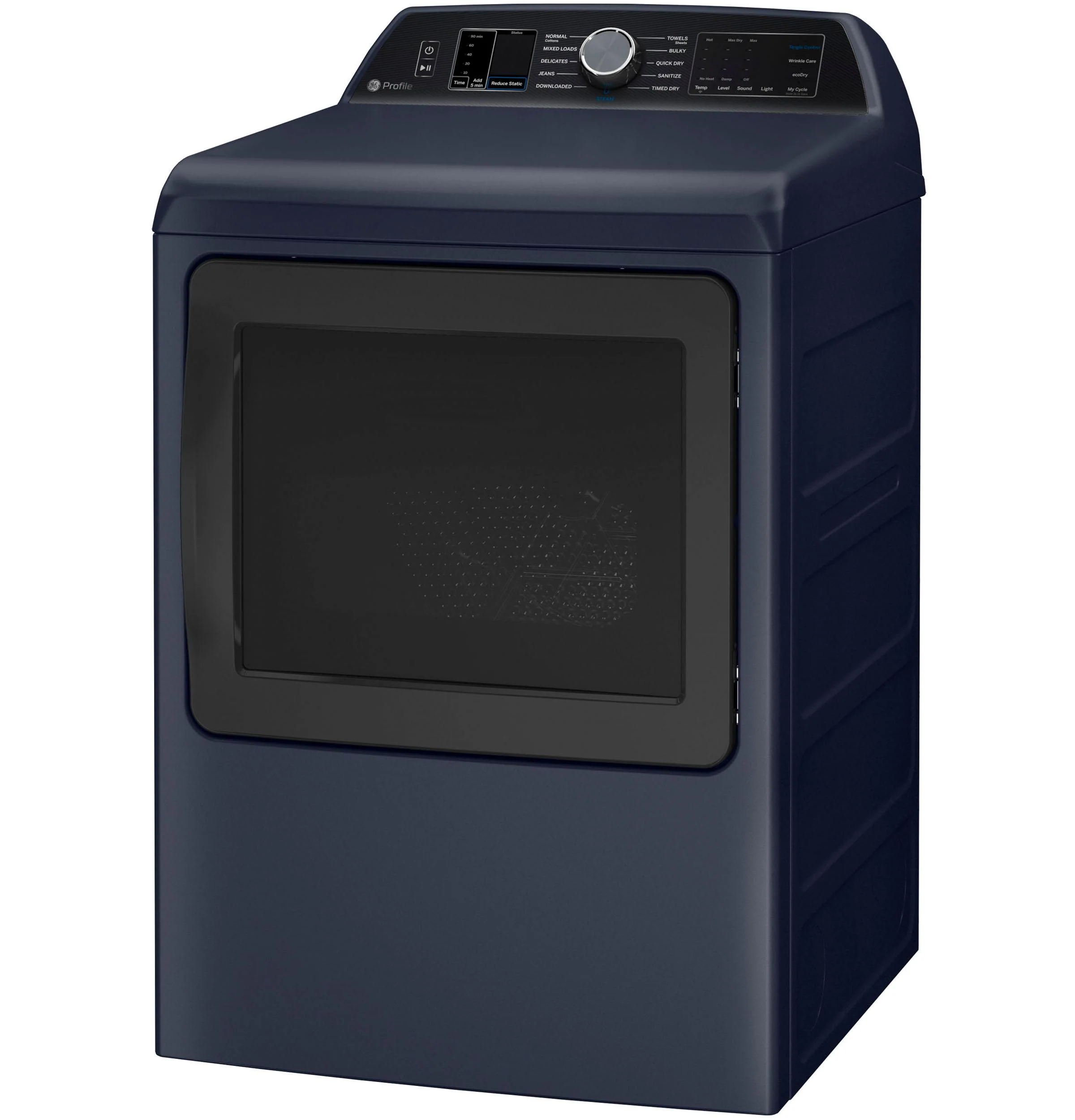 PTD80EBPTRS GE Profile™ ENERGY STAR® 7.3 cu. ft. Capacity Smart Electric Dryer with Steam and Washer Link - Image 3