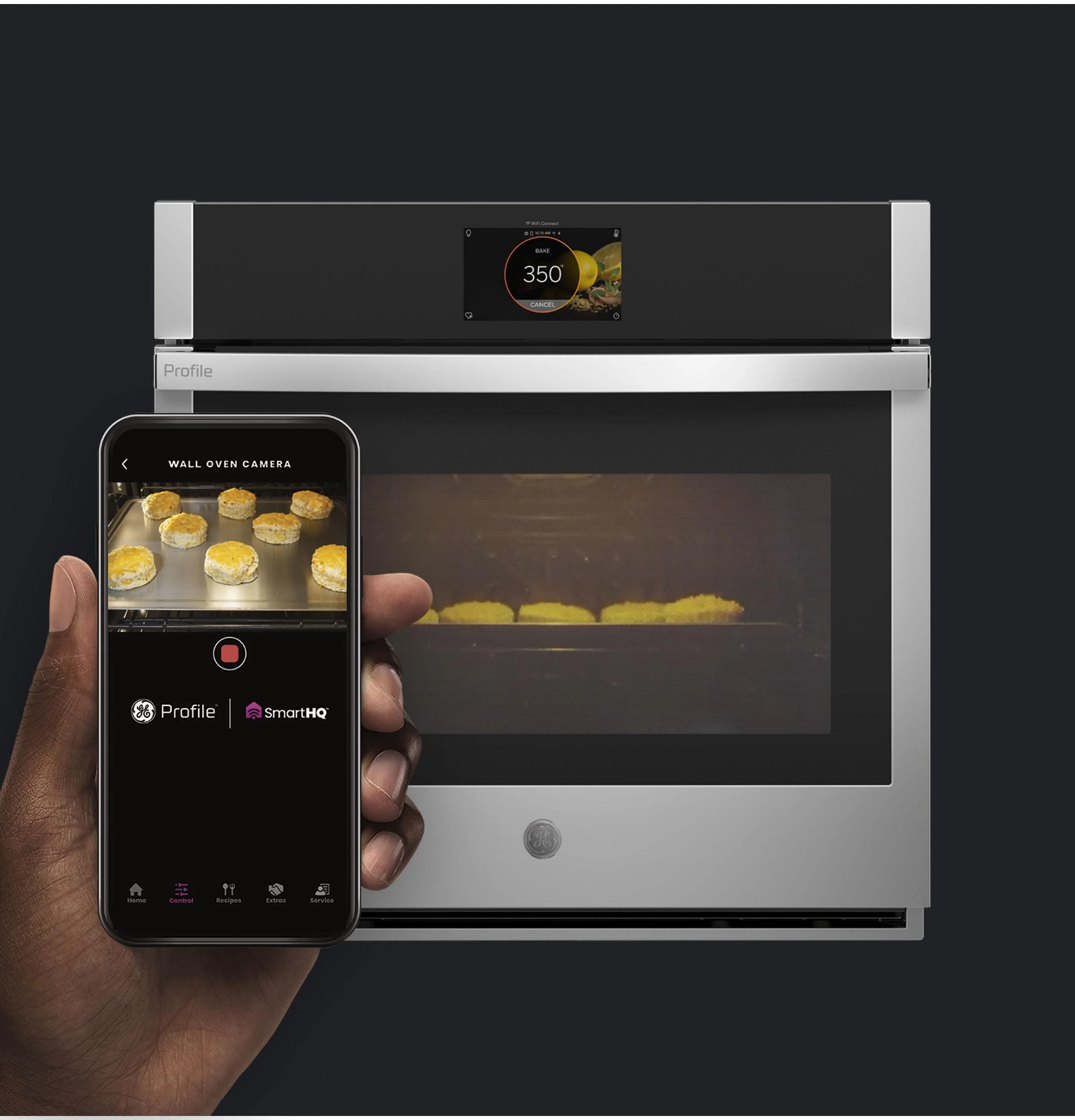 PTD9000SNSS GE Profile™ 30" Smart Built-In Convection Double Wall Oven with In-Oven Camera and No Preheat Air Fry - Image 35