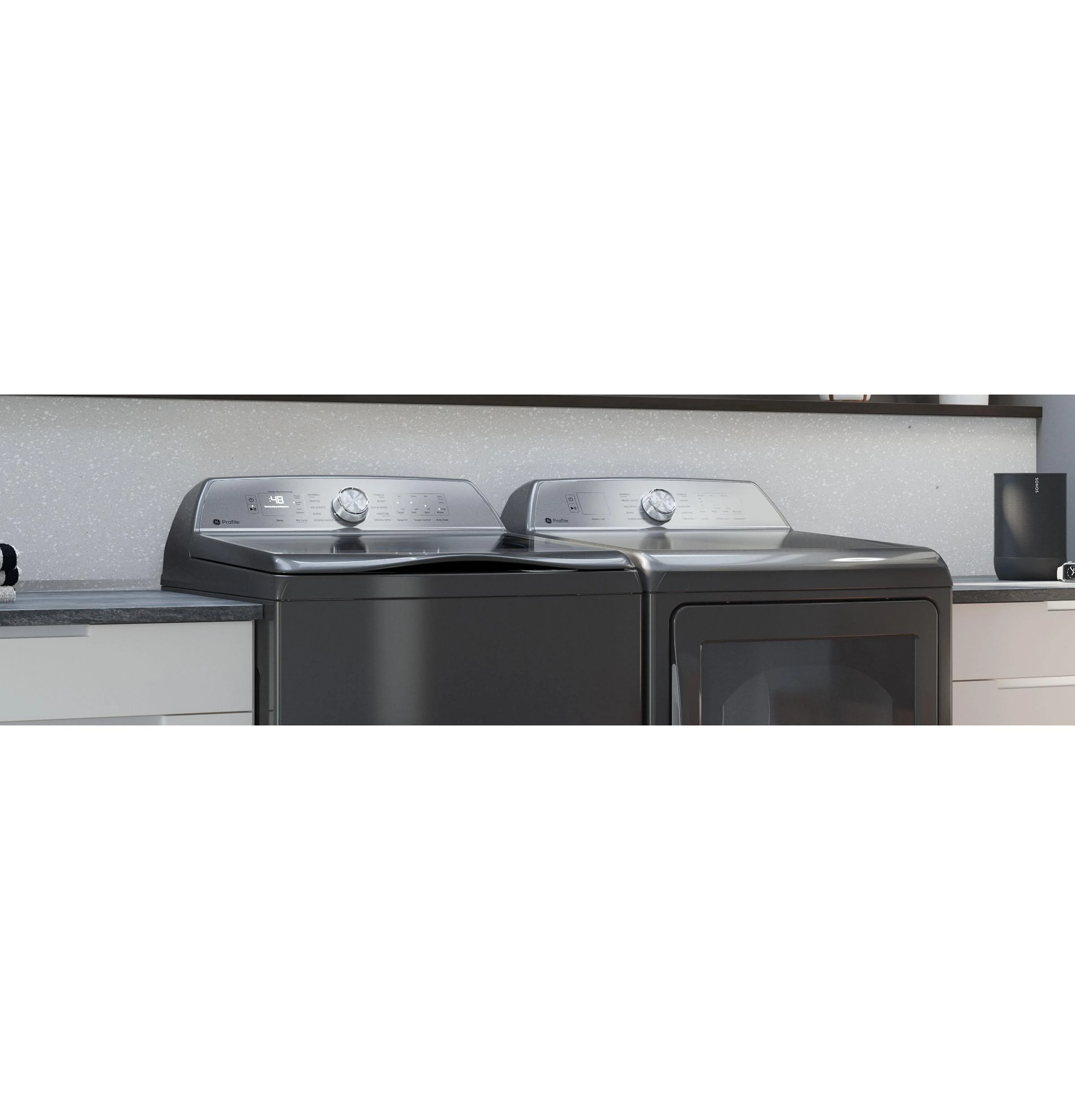 PTW600BPRDG GE Profile™ ENERGY STAR® 5.0 cu. ft. Capacity Washer with Smarter Wash Technology and FlexDispense™ - Image 40