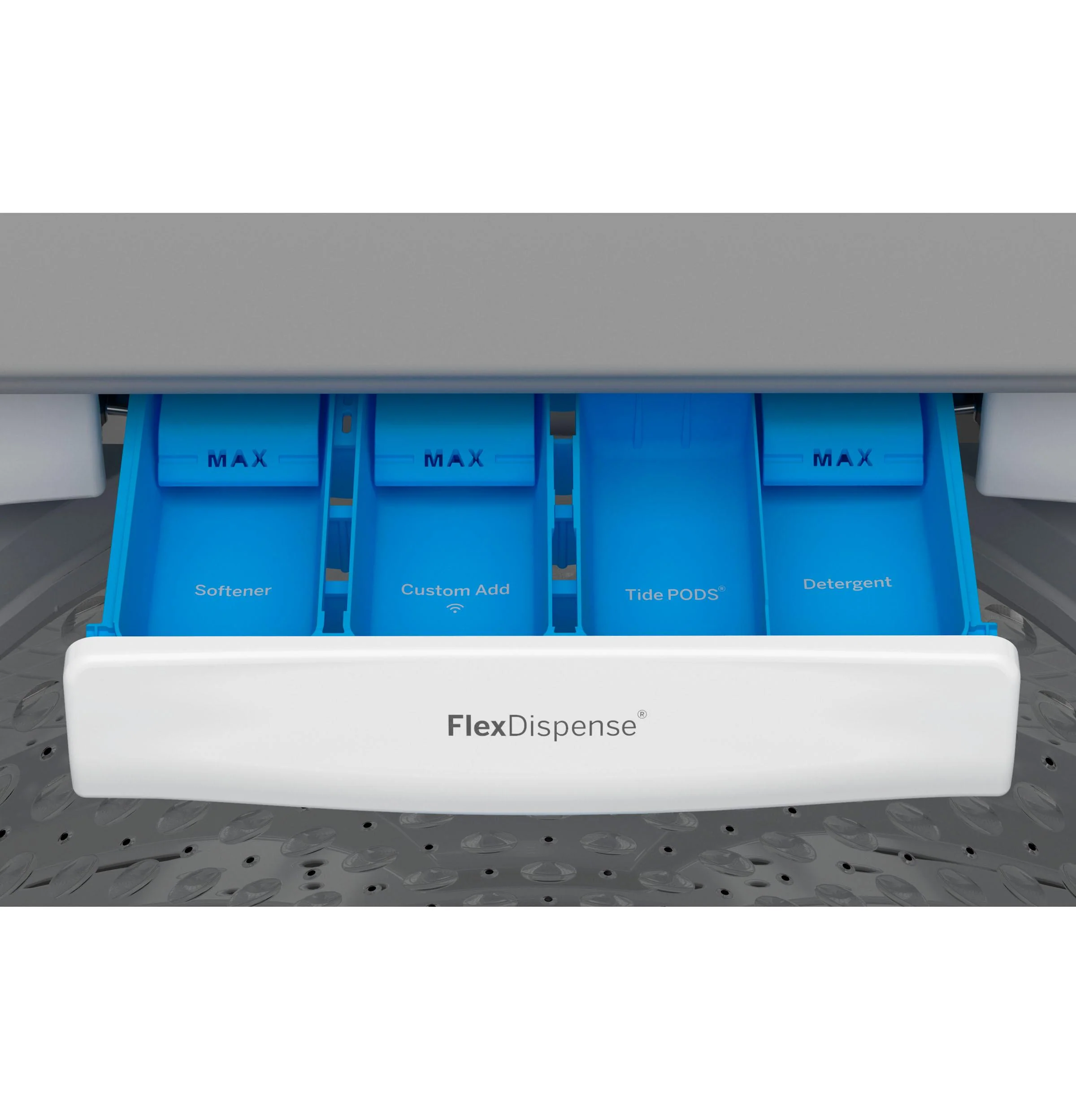 PTW600BSRWS GE Profile™ ENERGY STAR® 5.0 cu. ft. Capacity Washer with Smarter Wash Technology and FlexDispense™ - Image 26