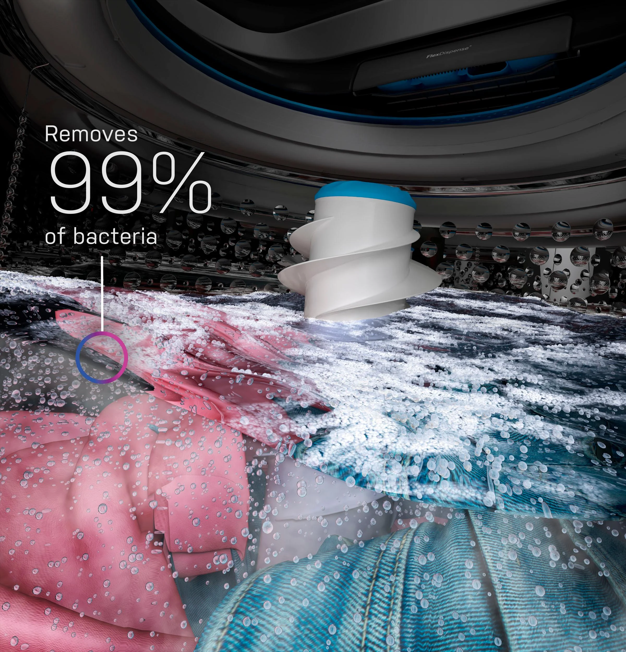 PTW605BSRWS GE Profile™ ENERGY STAR® 4.9 cu. ft. Capacity Washer with Smarter Wash Technology and FlexDispense™ - Image 16