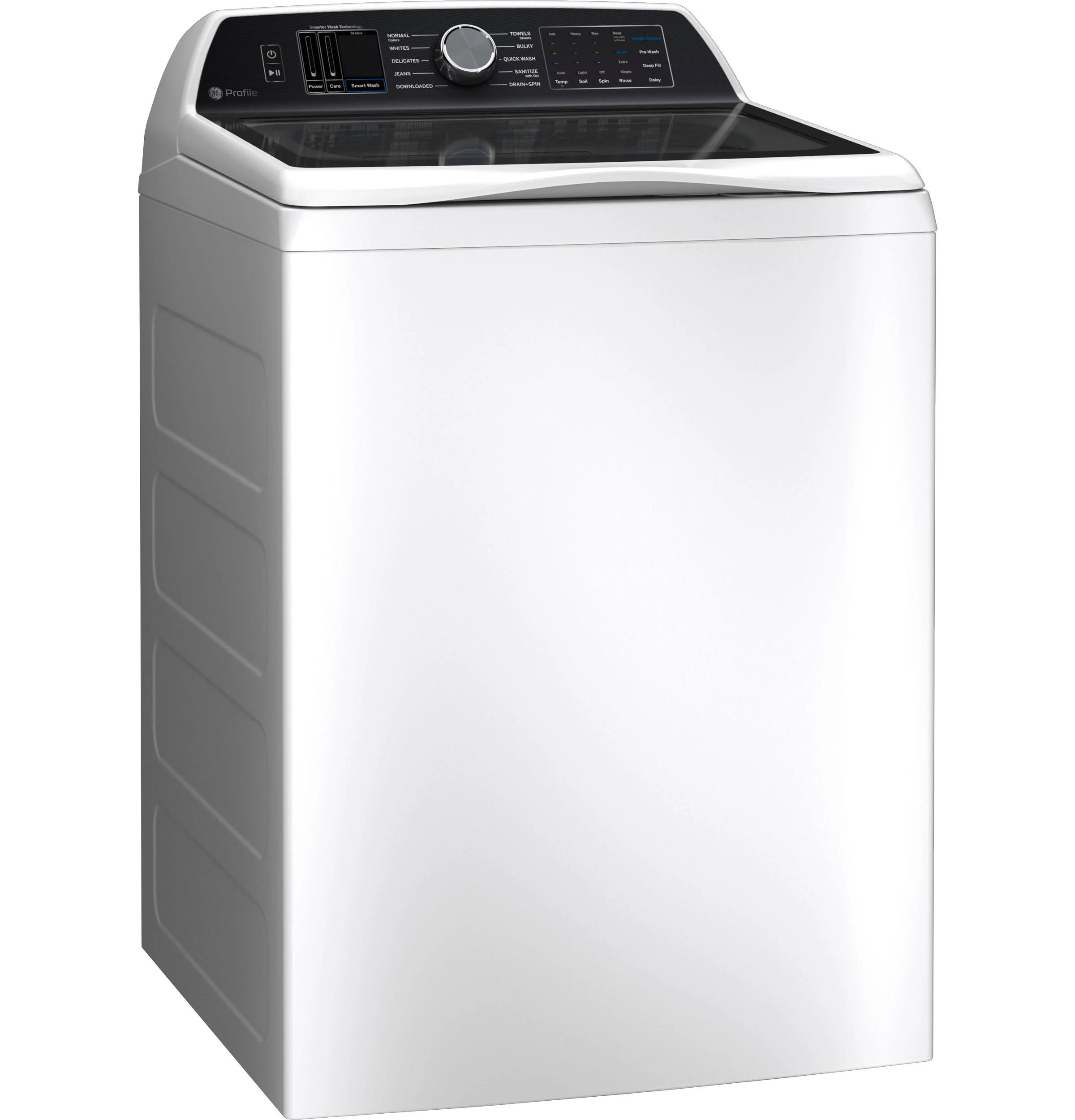 PTW700BSTWS GE Profile™ ENERGY STAR® 5.4 cu. ft. Capacity Washer with Smarter Wash Technology and FlexDispense™ - Image 2