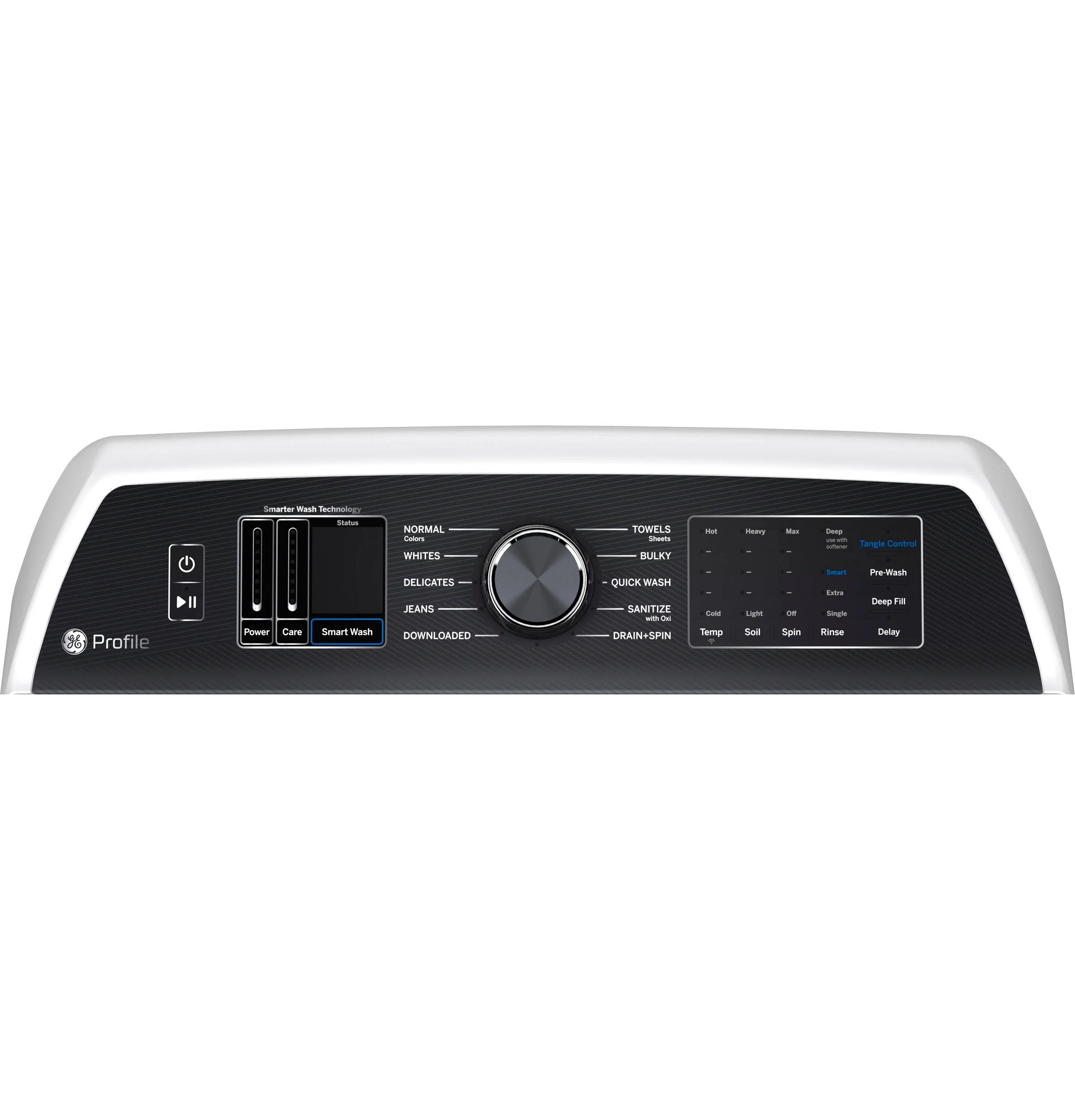 PTW705BSTWS GE Profile™ ENERGY STAR® 5.3 cu. ft. Capacity Washer with Smarter Wash Technology and FlexDispense™ - Image 22