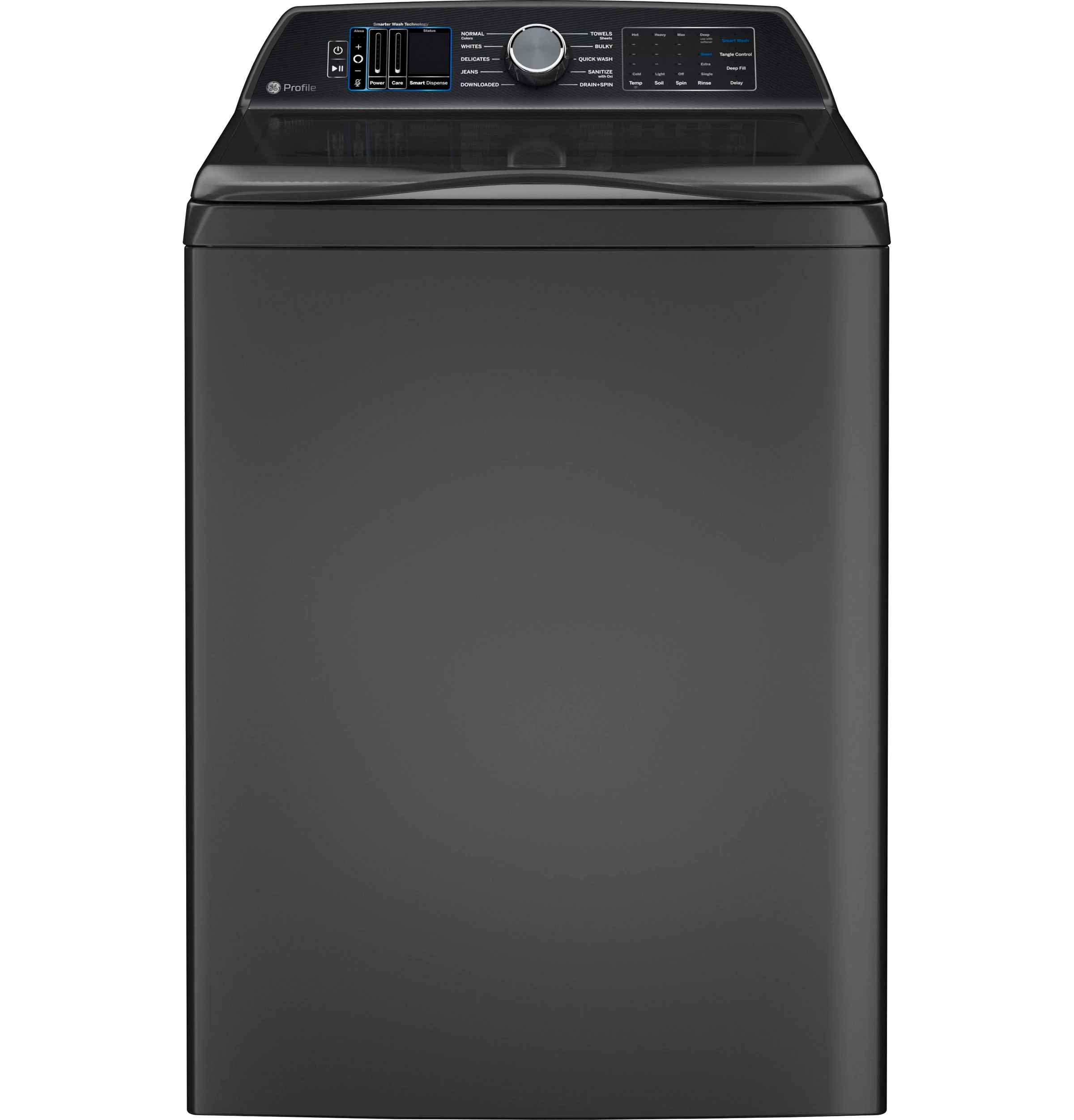 PTW905BPTDG GE Profile™ ENERGY STAR® 5.3 cu. ft. Capacity Washer with Smarter Wash Technology and FlexDispense™
