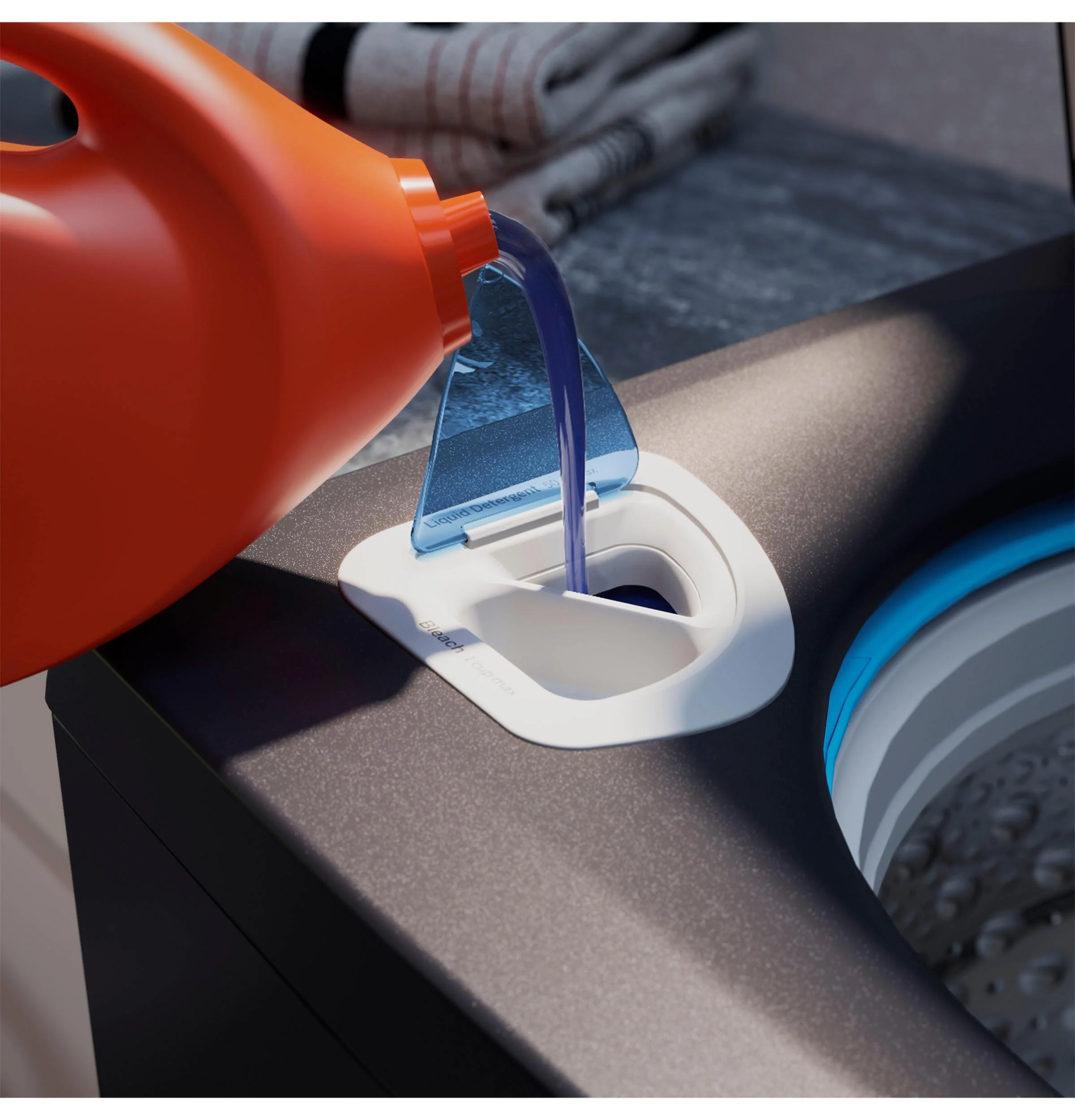 PTW905BPTRS GE Profile™ ENERGY STAR® 5.3 cu. ft. Capacity Washer with Smarter Wash Technology and FlexDispense™ - Image 18