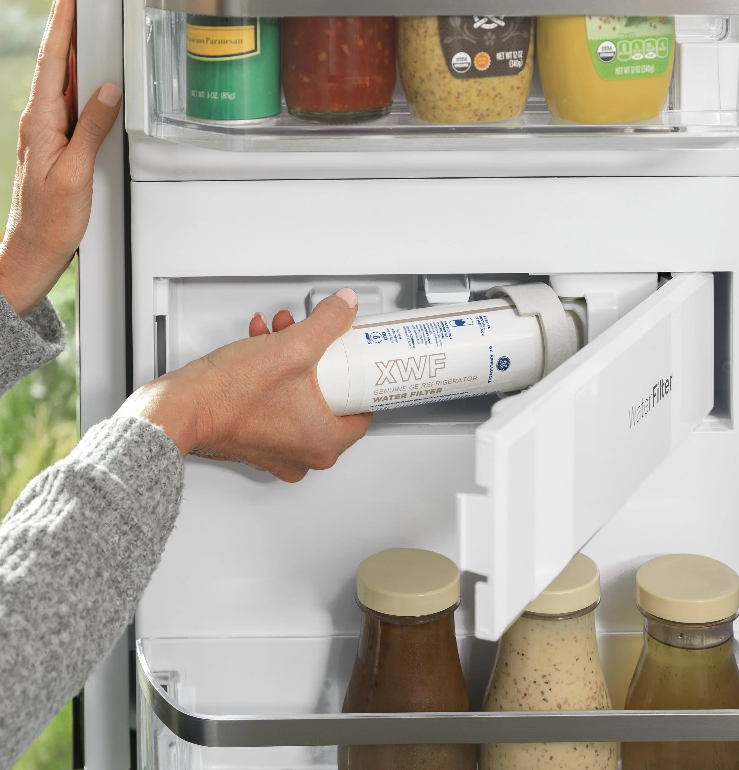 PVD28BYNFS GE Profile™ ENERGY STAR® 27.9 Cu. Ft. Smart Fingerprint Resistant 4-Door French-Door Refrigerator with Door In Door - Image 61
