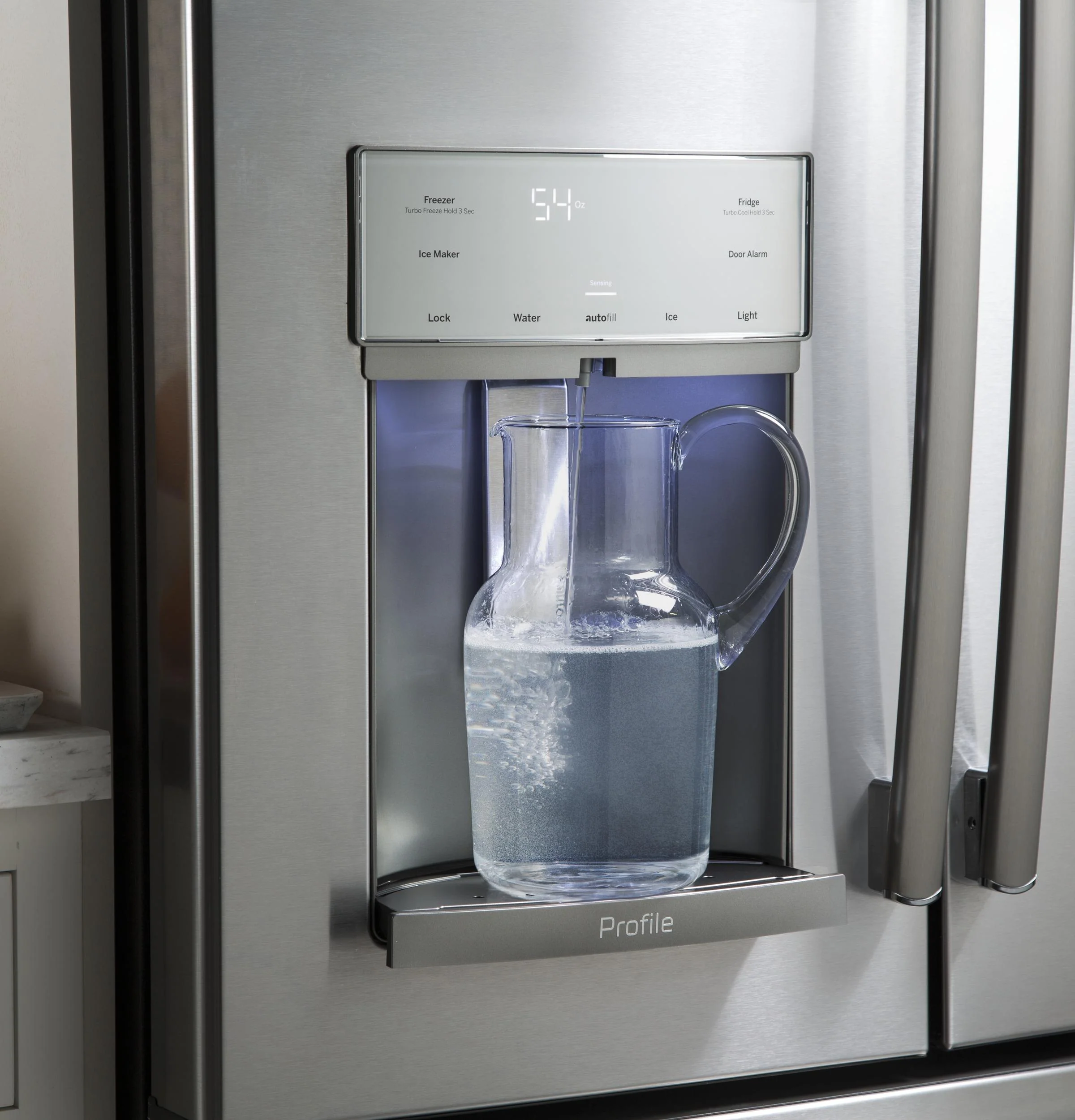 GE Profile™ Series ENERGY STAR® 22.1 Cu. Ft. Counter-Depth French-Door Refrigerator with Hands-Free AutoFill - Image 5
