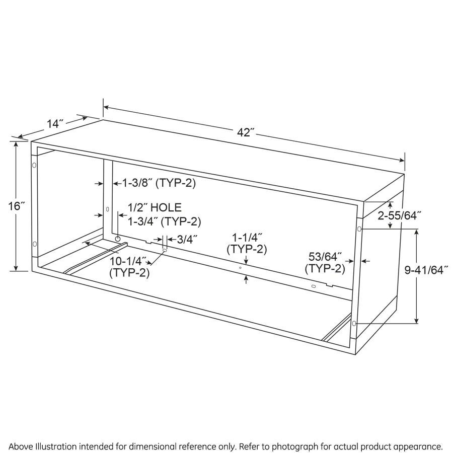Ge Appliances RAB78B Zoneline Quick Snap SMC Wall Sleeve - Image 4