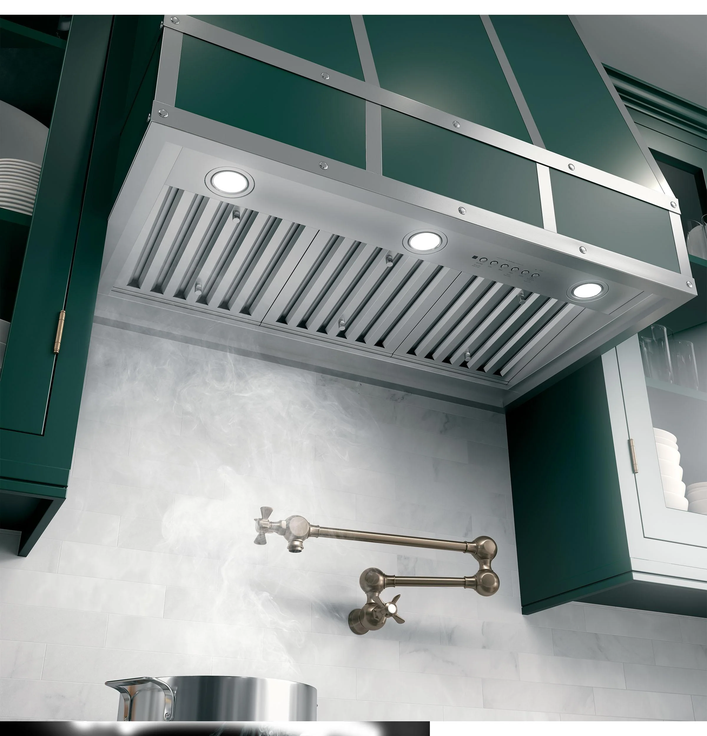 Ge Appliances UVC9360SLSS 36" Smart Designer Custom Insert w/ Dimmable LED Lighting - Image 2