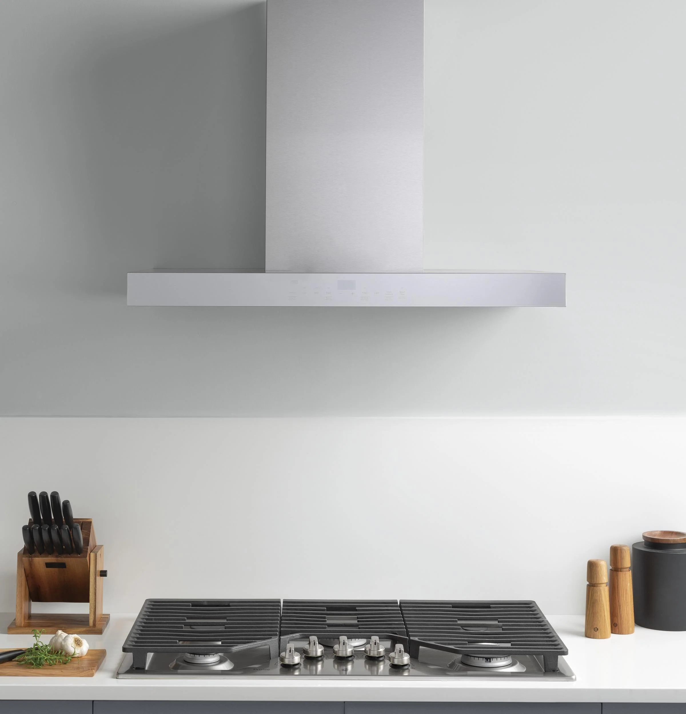 Ge Appliances UVW9361SLSS 36" Smart Designer Wall Mount Hood w/ Perimeter Venting - Image 5