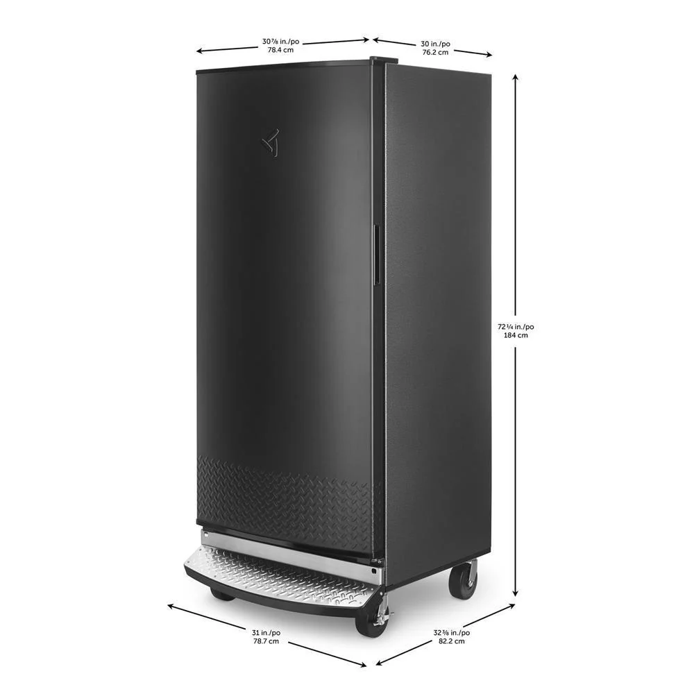 Gladiator GARF30FDGB 17.8 Cu. Ft. Garage Ready All Refrigerator - Image 4