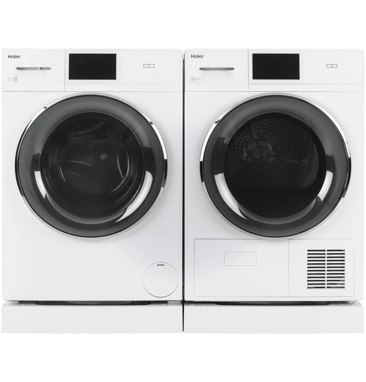 4.1 cu.ft. Capacity Smart 24" Ventless Condenser Frontload Electric Dryer with Stainless Steel Basket - Image 14