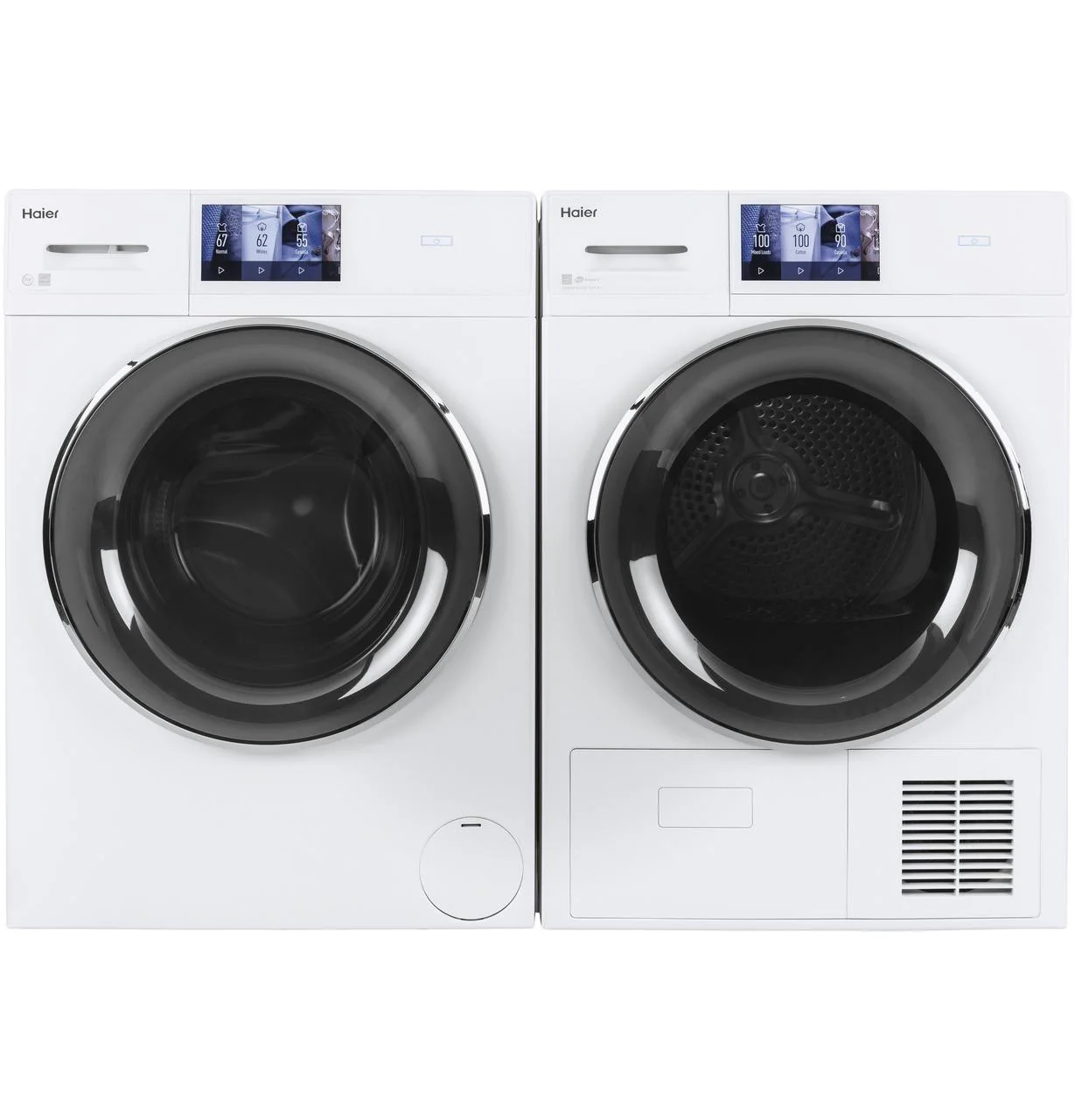 4.1 cu.ft. Capacity Smart 24" Ventless Condenser Frontload Electric Dryer with Stainless Steel Basket - Image 16