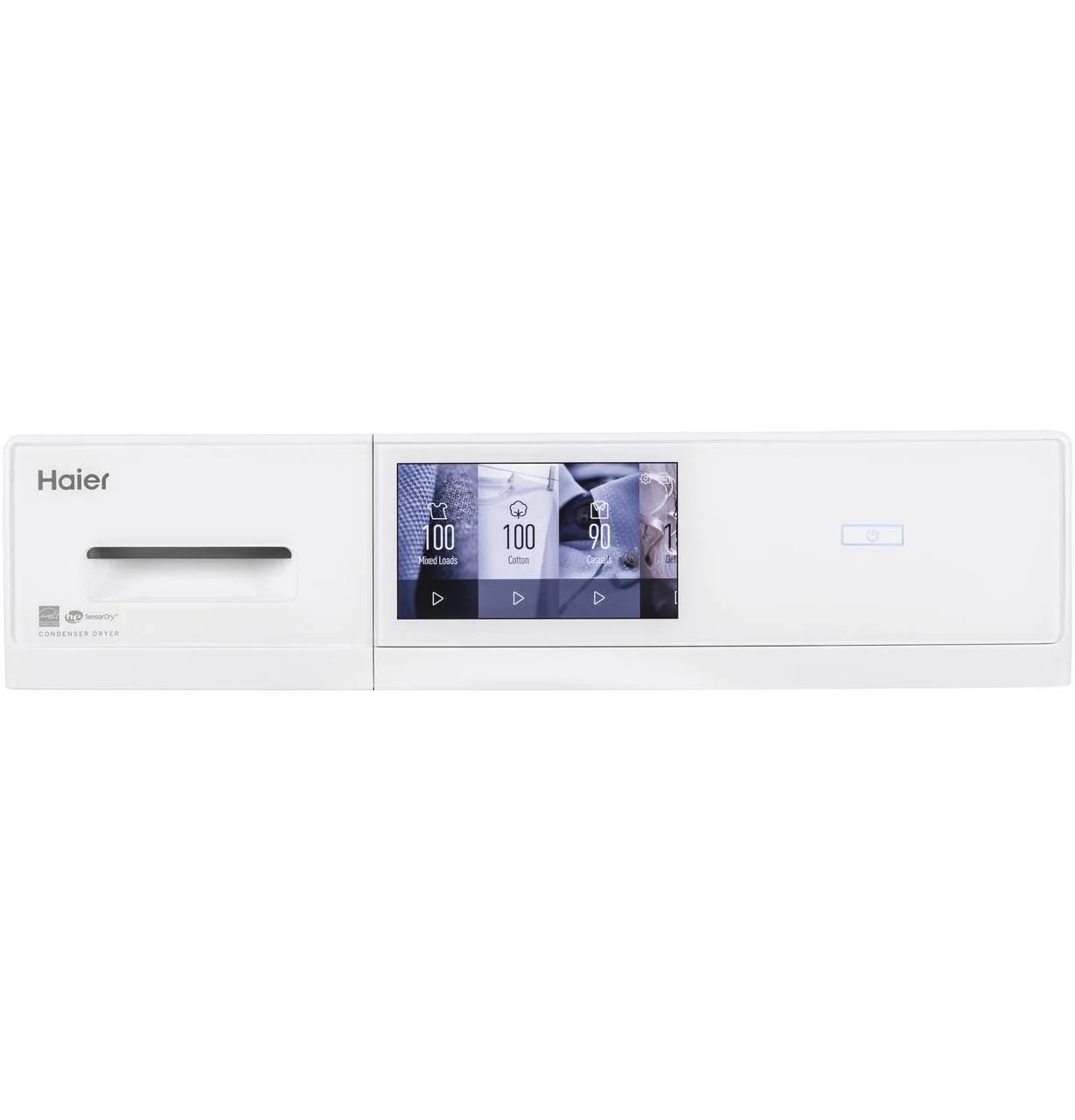 4.1 cu.ft. Capacity Smart 24" Ventless Condenser Frontload Electric Dryer with Stainless Steel Basket - Image 38