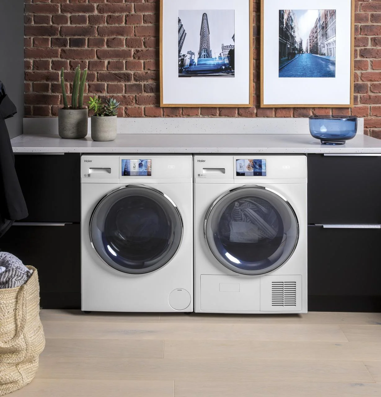 4.1 cu.ft. Capacity Smart 24" Ventless Condenser Frontload Electric Dryer with Stainless Steel Basket - Image 51