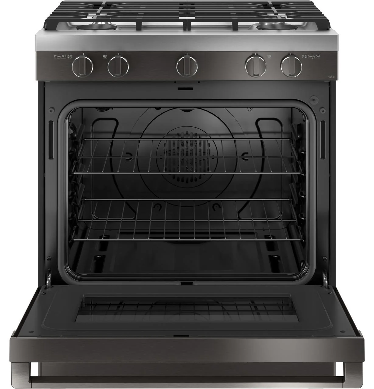 Haier QGSS740BNTS 30" Smart Slide-In Gas Range with Convection - Image 4