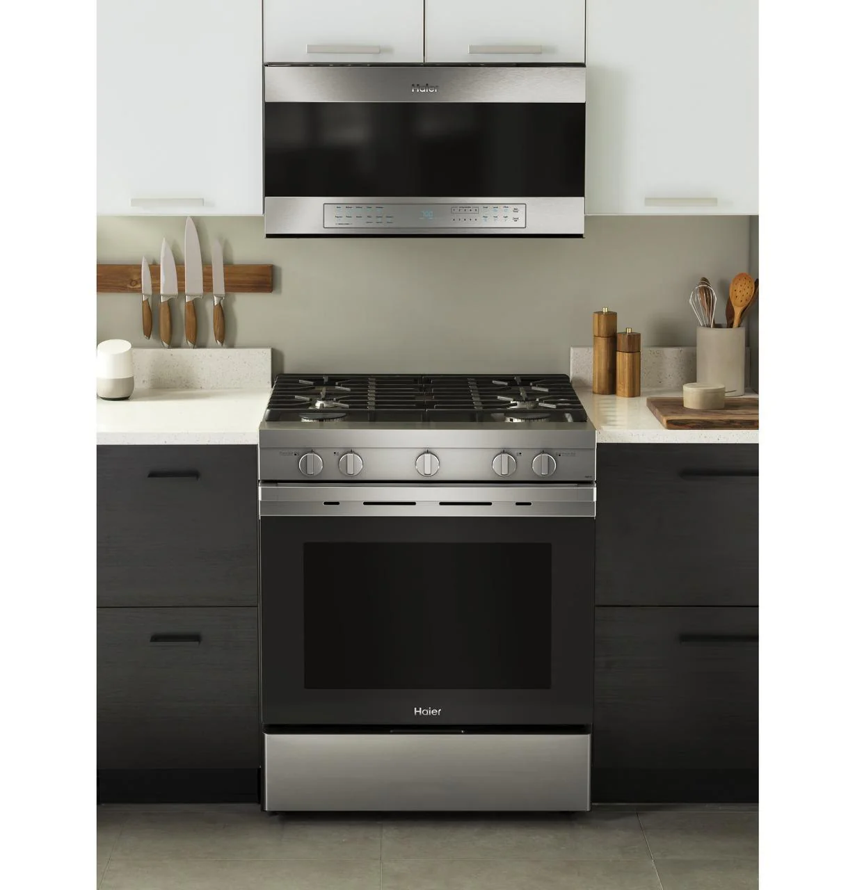 Haier QGSS740RNSS 30" Smart Slide-In Gas Range with Convection - Image 20
