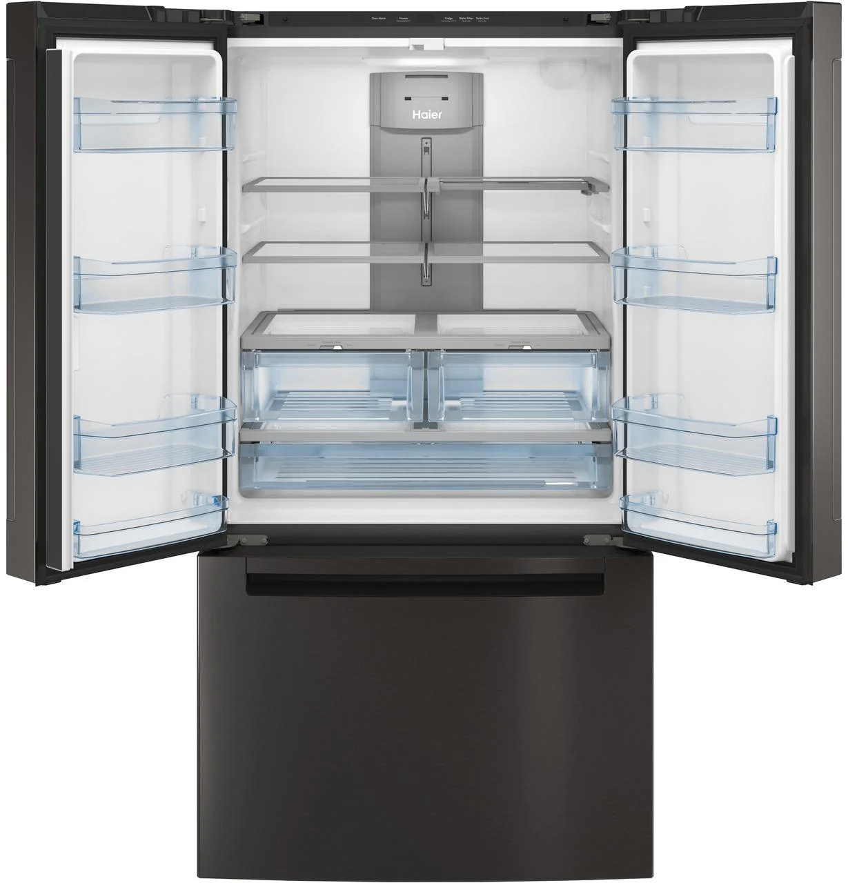 QNE27JBMTS Haier ENERGY STAR® 27.0 Cu. Ft. French-Door Refrigerator - Image 3