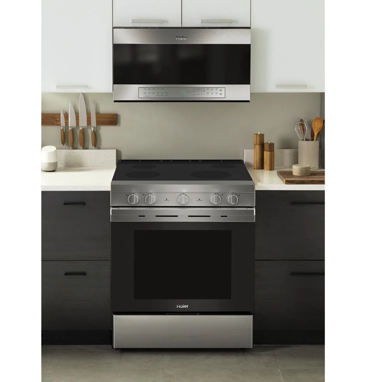Haier 30" Smart Slide-In Electric Range with Convection - Image 26