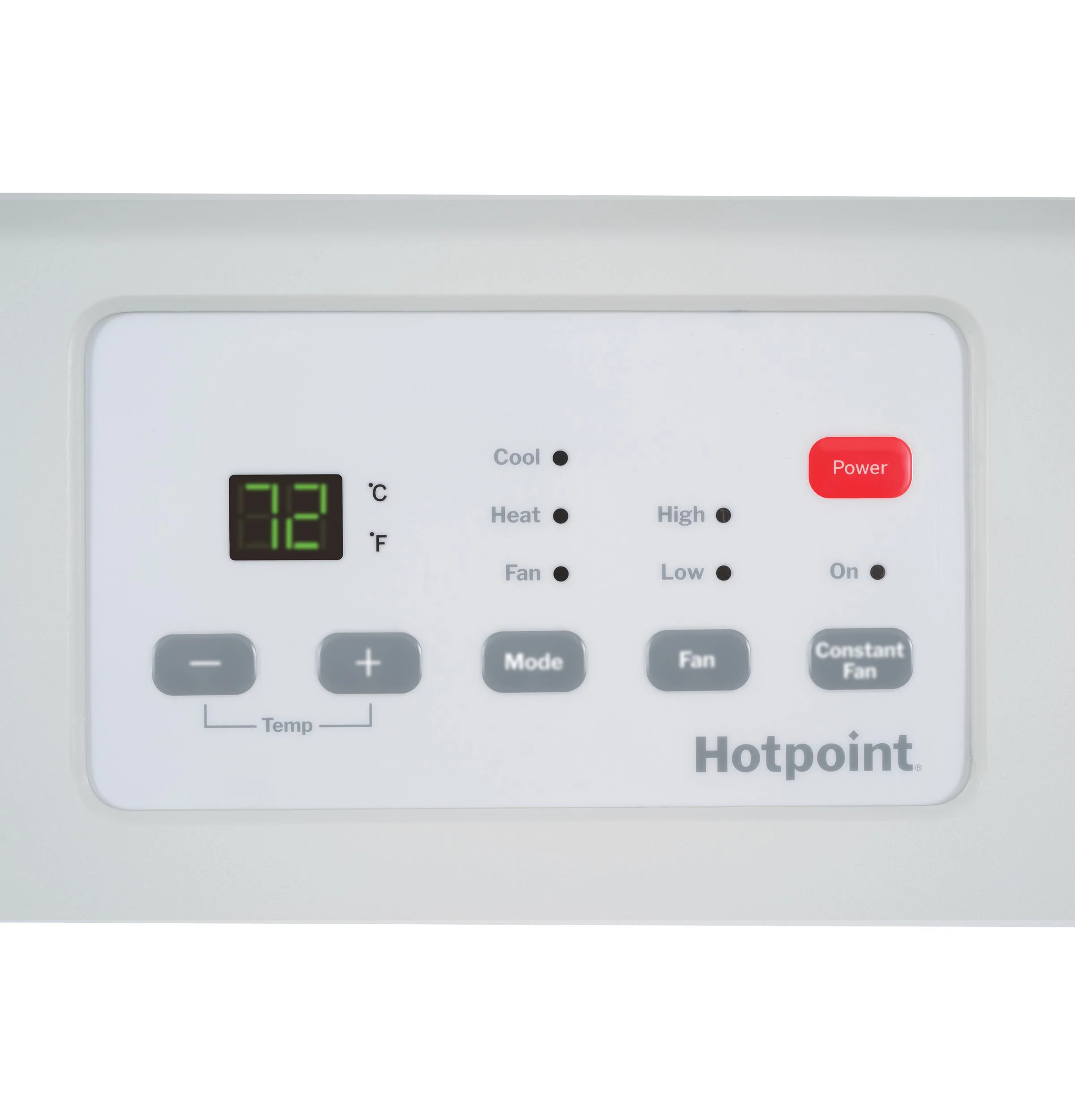 AHHS09D3XXA Hotpoint® PTAC Heat Pump with Electric Heat Backup 9,000 BTU, 230/208V, 20amp - Image 3