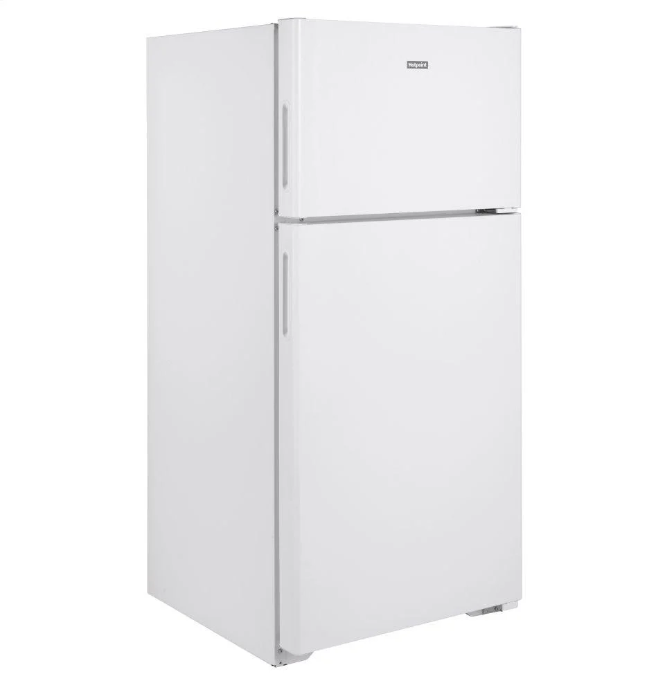 HPE16BTNRWW Hotpoint® ENERGY STAR® 15.6 Cu. Ft. Recessed Handle Top-Freezer Refrigerator - Image 4