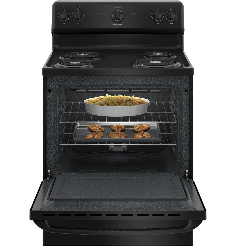 RBS160DMBB Hotpoint® ENERGY STAR® 30" Free-Standing Electric Range - Image 5