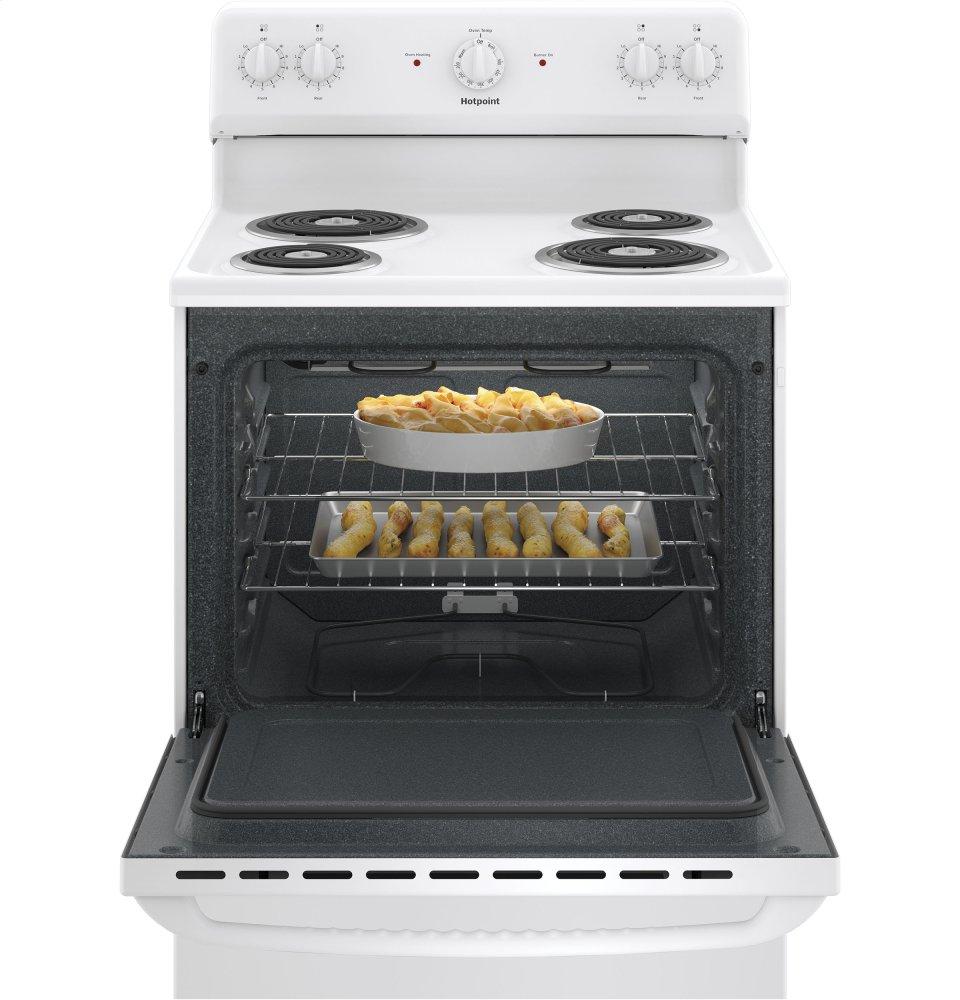 RBS160DMWW Hotpoint® ENERGY STAR® 30" Free-Standing Electric Range - Image 5