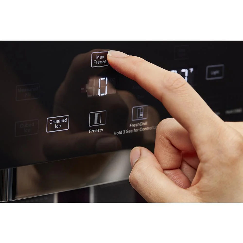 Kitchenaid KBSN708MBS 30 Cu. Ft. 48" Built-In Side-by-Side Refrigerator with PrintShield™ Finish - Image 19