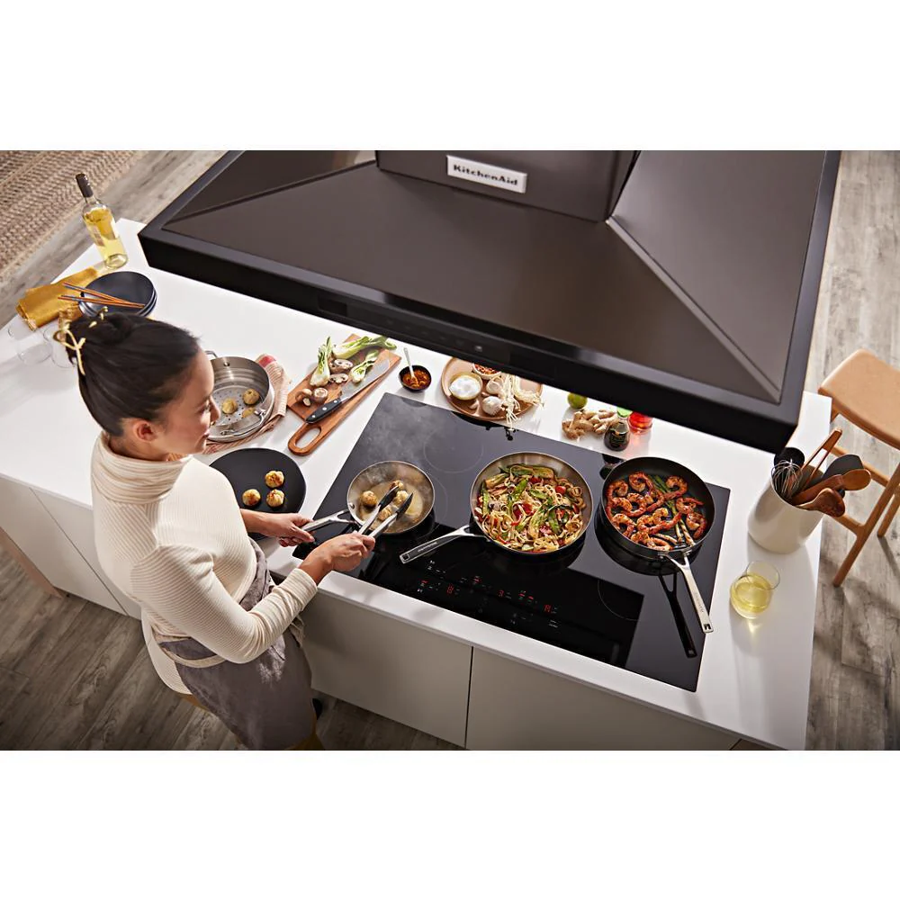 Kitchenaid KCIG556JBL 36-Inch 5-Element Sensor Induction Cooktop - Image 12
