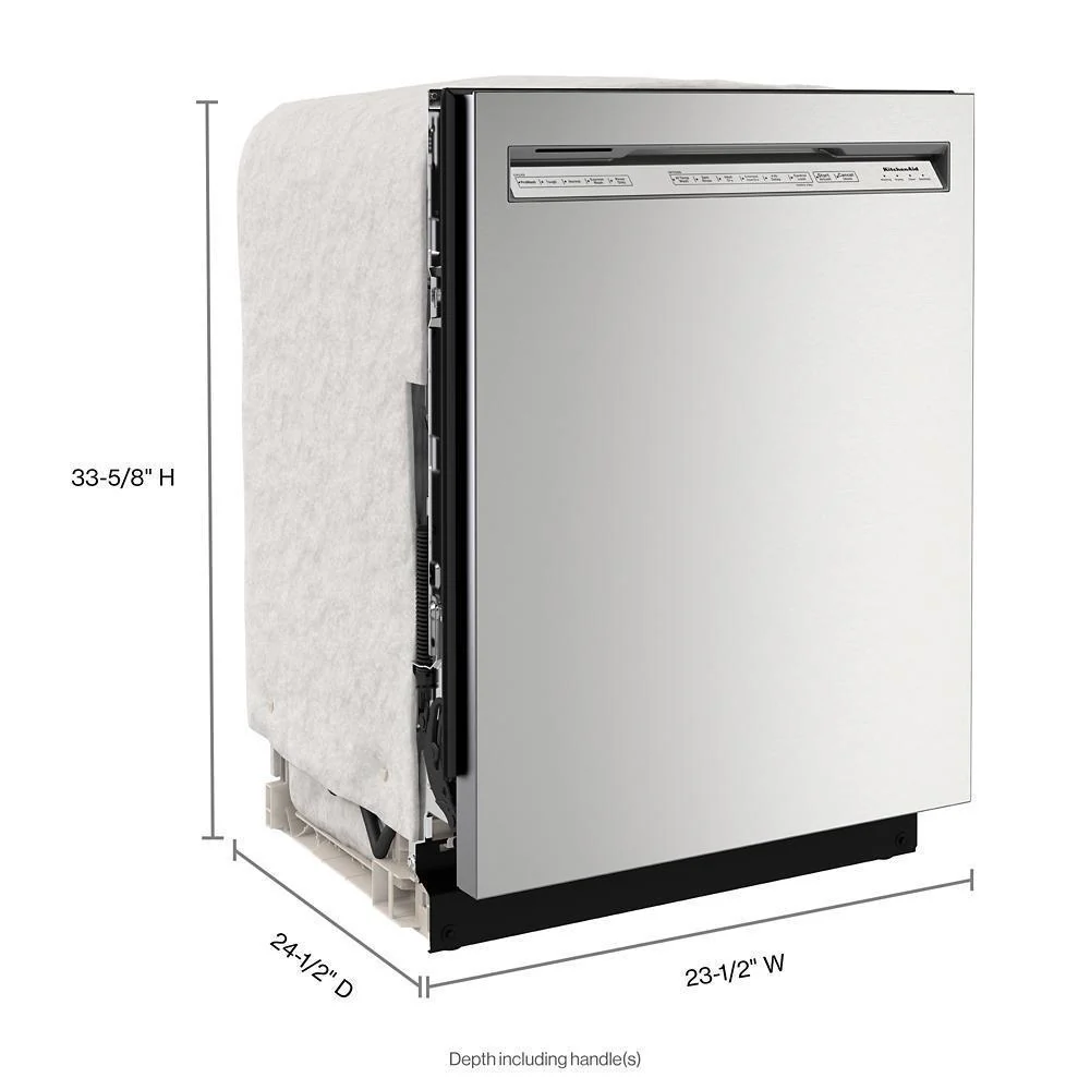 Kitchenaid KDFE204KPS Third Level Utensil Rack Dishwasher with 30+ Total Wash Jets, 39 dBA - Image 5