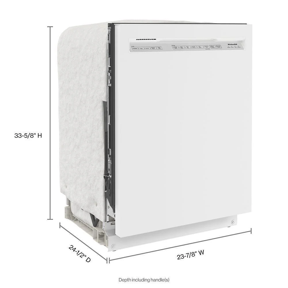 Kitchenaid KDFE204KWH Third Level Utensil Rack Dishwasher with 30+ Total Wash Jets, 39 dBA - Image 9