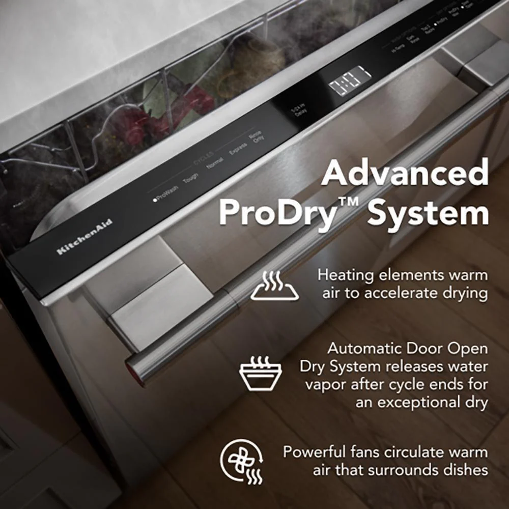 Kitchenaid KDPS724SJP 360(degree) Max Jets™ Third Rack Dishwasher with Advanced ProDry™ System and Ultra-bright LED Lighting, 44 dBA - Image 20