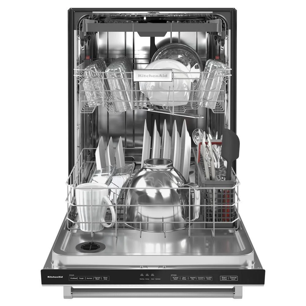 Kitchenaid KDTE204KPS Third Level Utensil Rack Dishwasher with 30+ Total Wash Jets, 39 dBA - Image 13