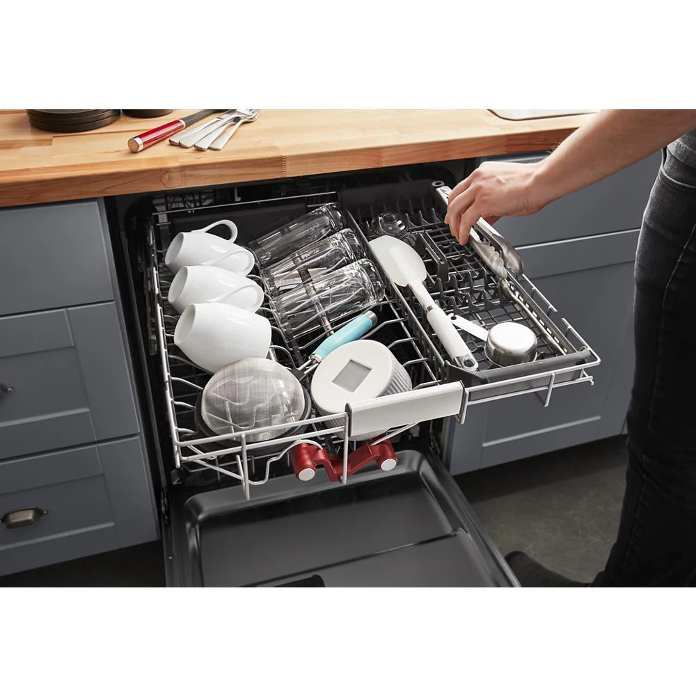 Kitchenaid KDTM804KBS 360(degree) Max Jets™ Third Rack Dishwasher with Stainless Steel Third Rack Wash Jets, 44 dBA - Image 26