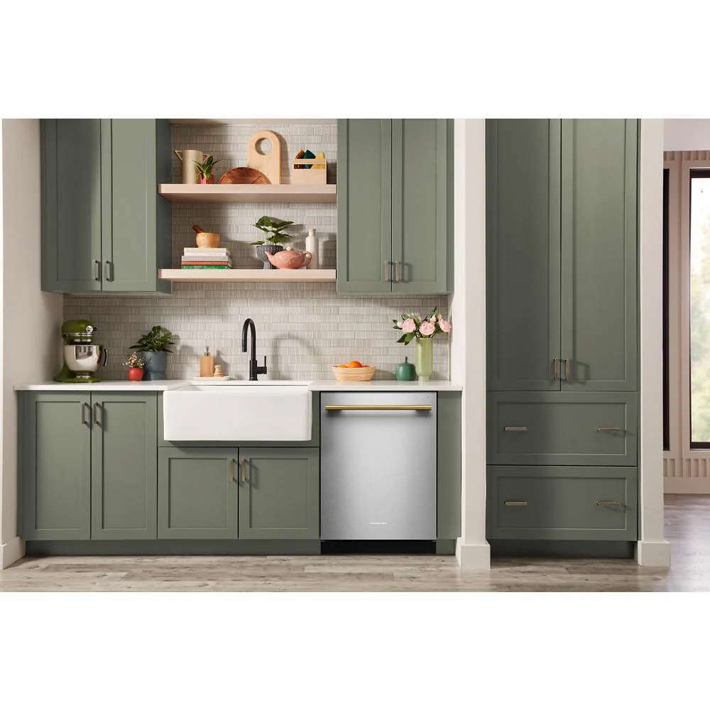 Kitchenaid KDTS434SPS 360(degree) Max Jets™ Third Rack Dishwasher with Stemware Shield and Stemware Clips, 44 dBA - Image 2